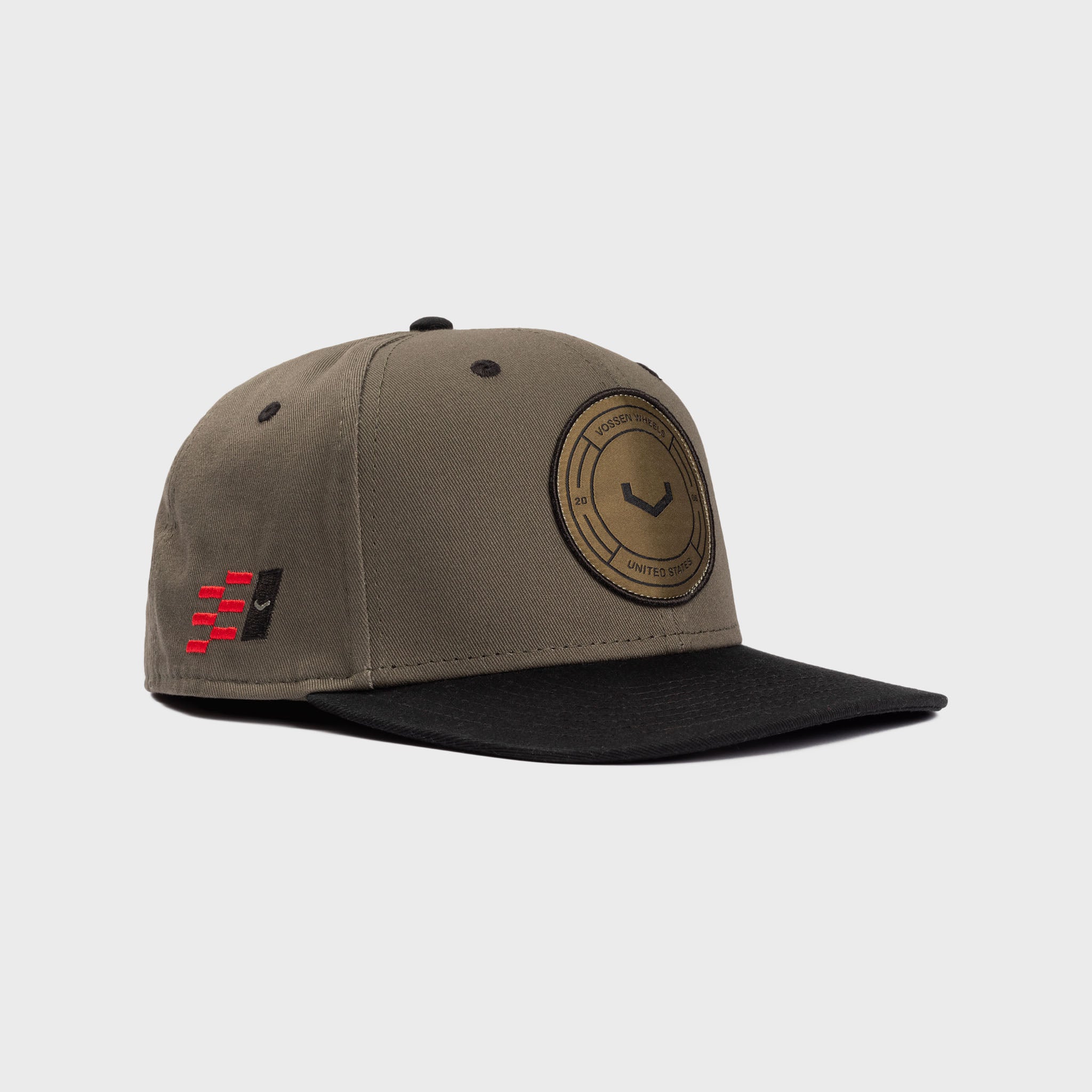 Vossen Tech Badge Hat Olive/Black