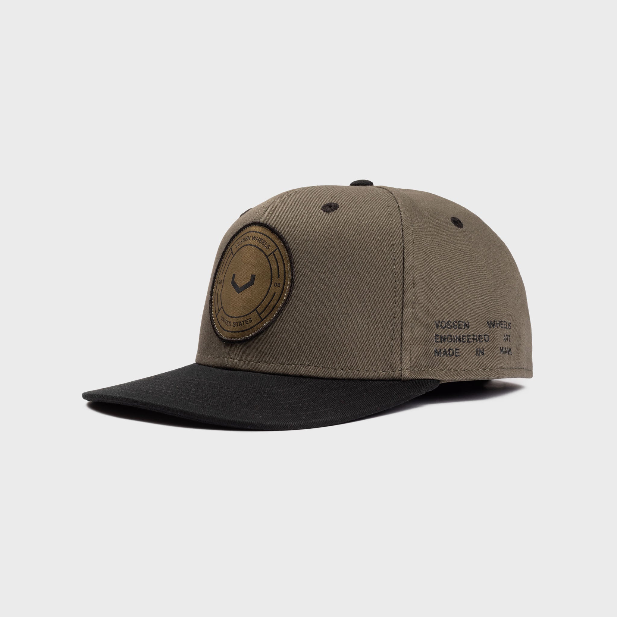 Vossen Tech Badge Hat Olive/Black