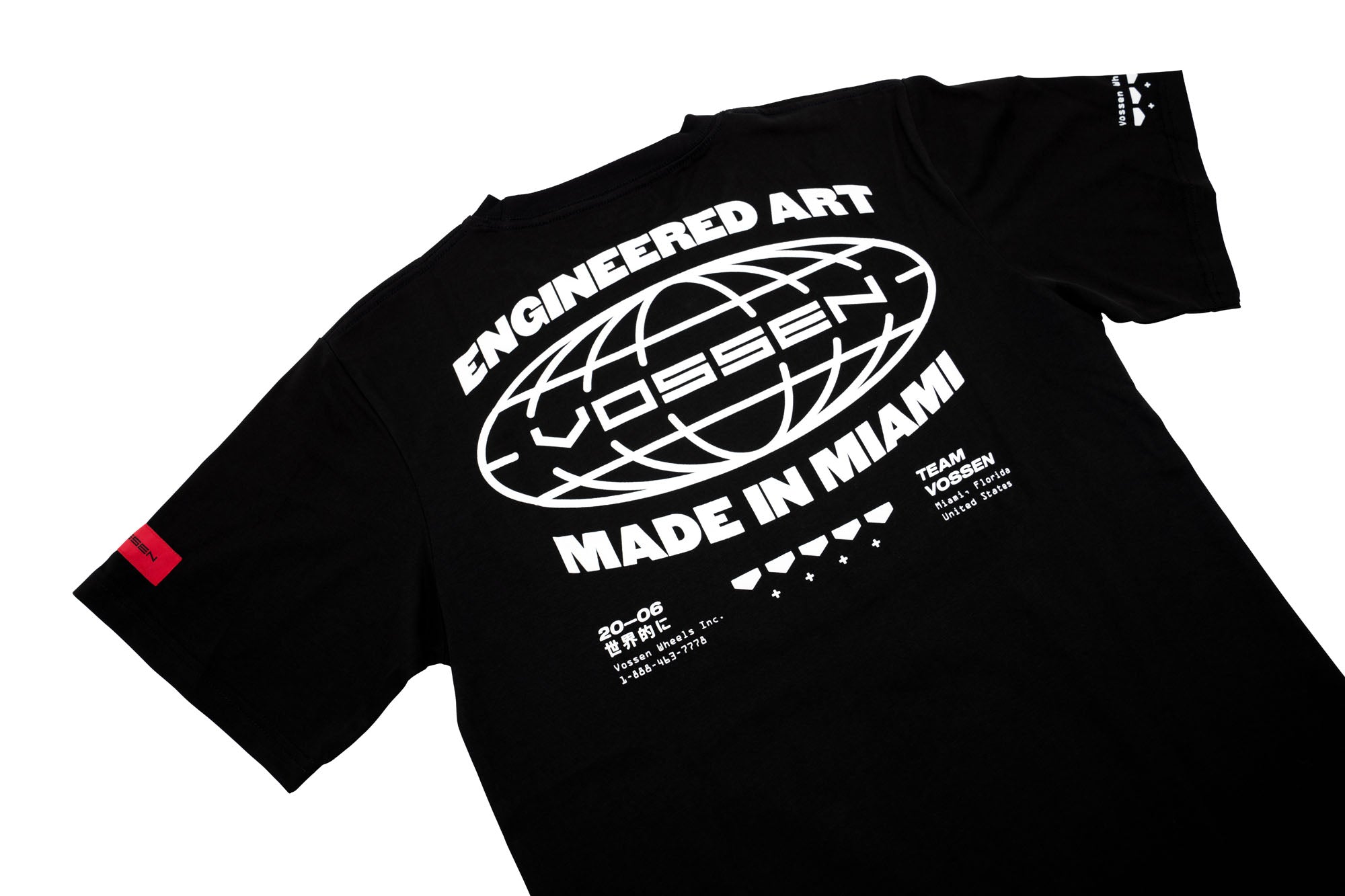 Vossen Globe Shirt- Black - Vossen