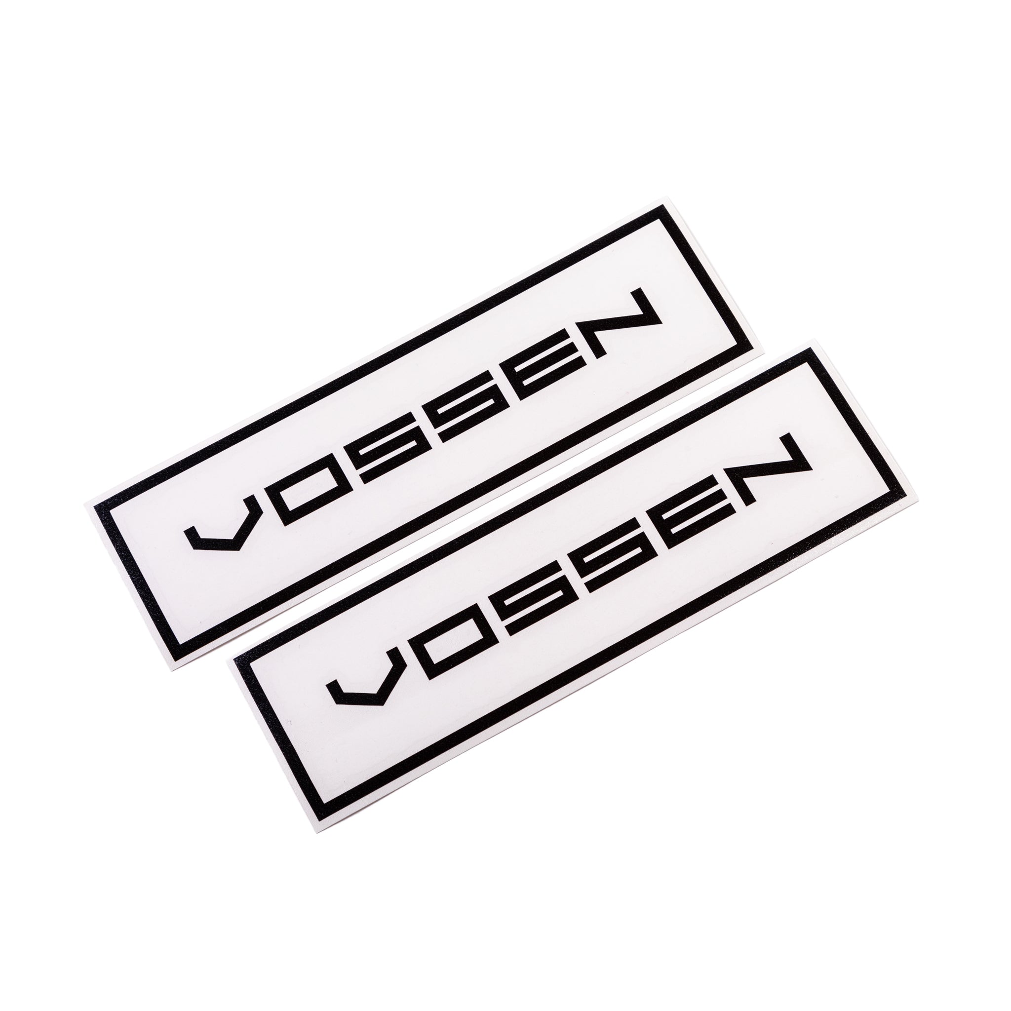 Small Classic Vossen Outline Decal 2-Pack - Vossen