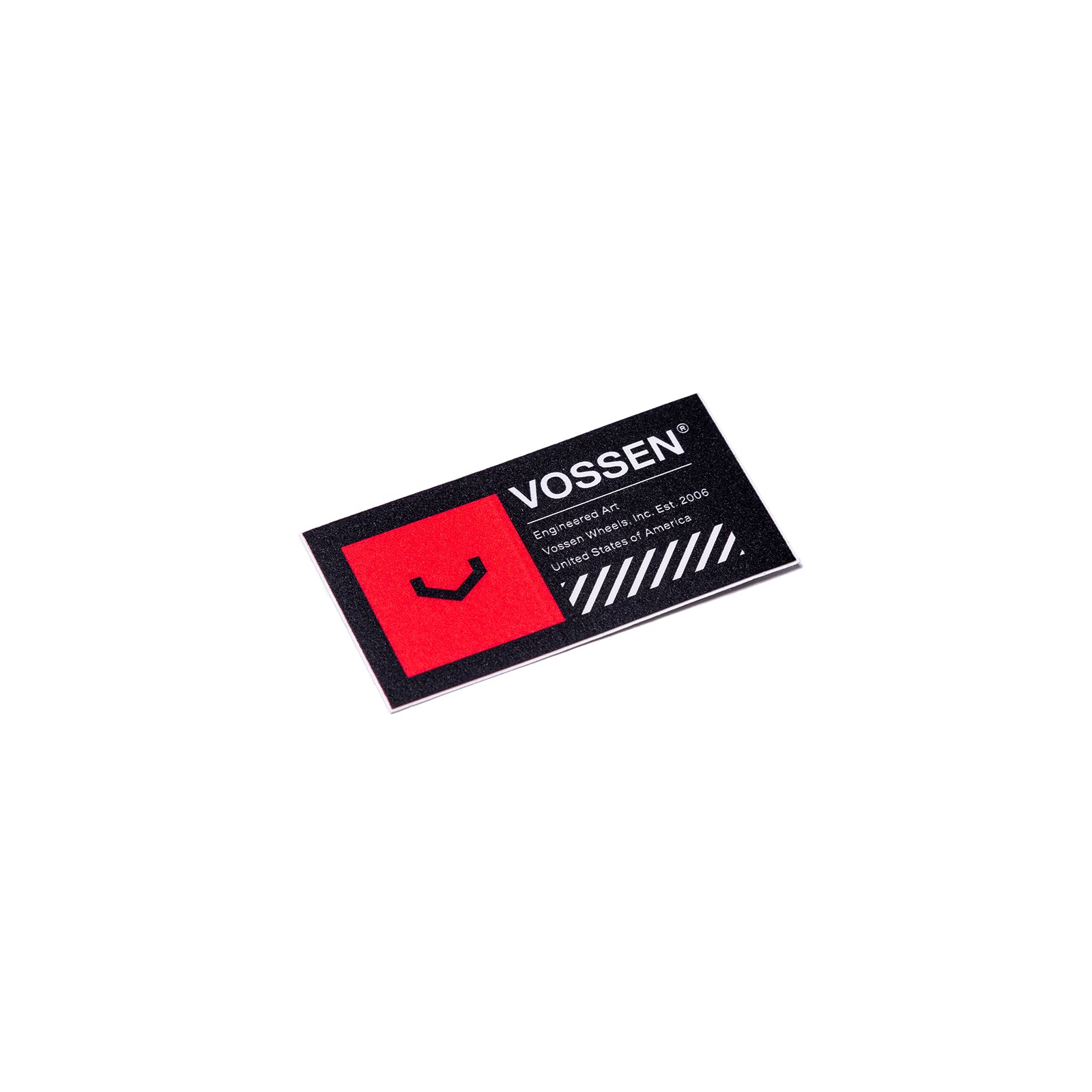 Vossen Engineered Art Patch Decal-2 Pack - Vossen