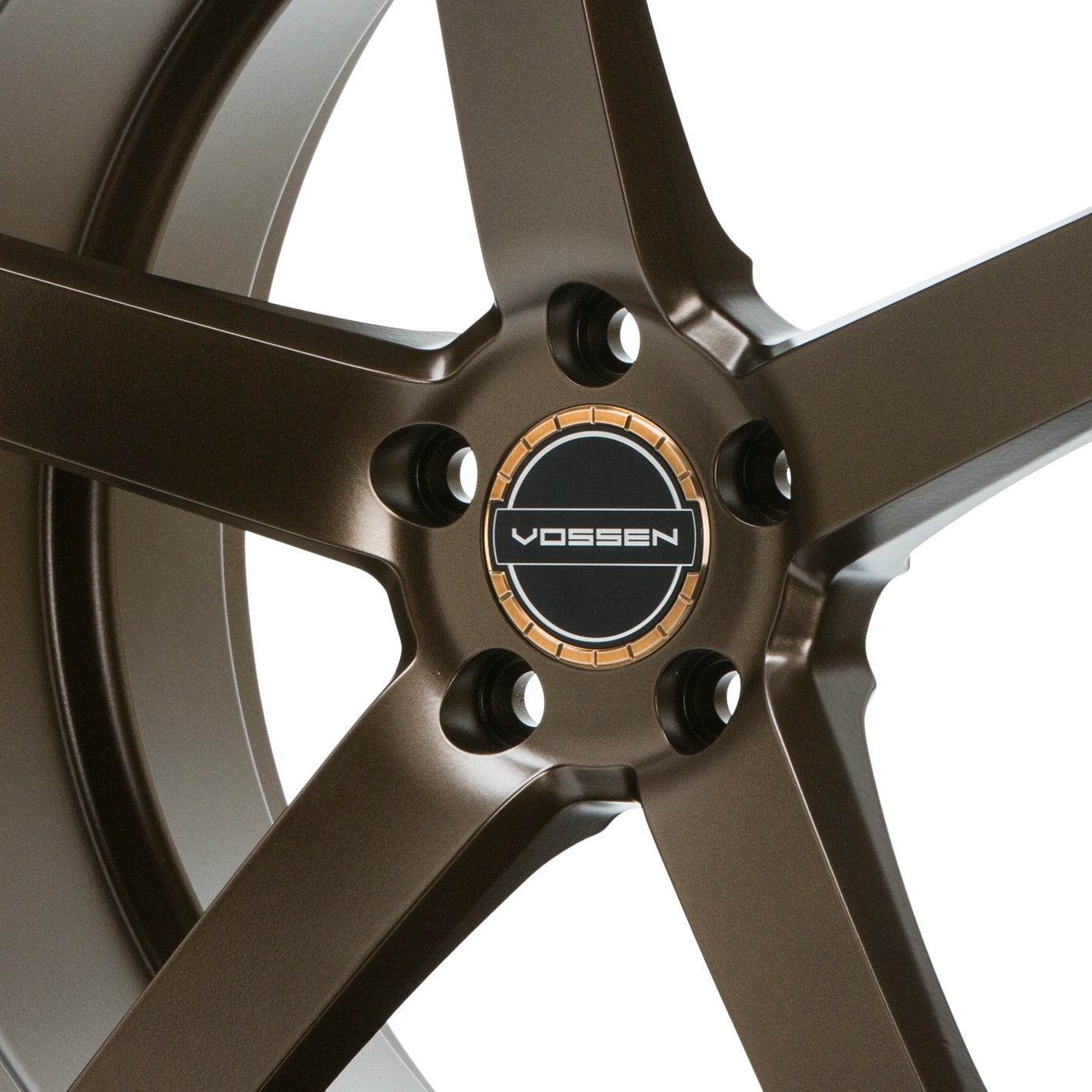 Classic Billet Sport Cap Set for CV/VF/HF Series Wheels (Brickell Bronze) - Vossen