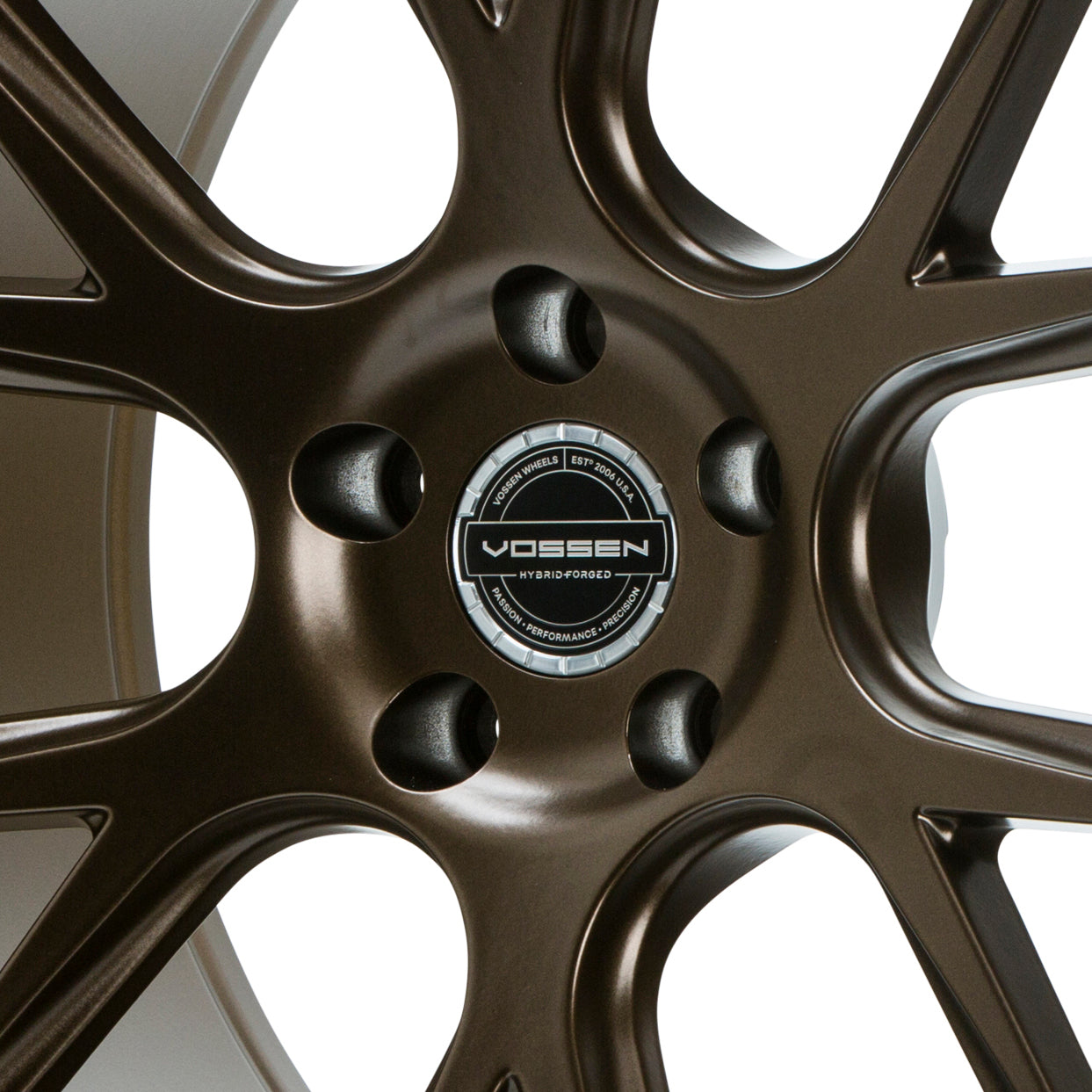 Hybrid Forged Billet Sport Cap Set for VF & HF Series Wheels (Gloss Clear) - Vossen