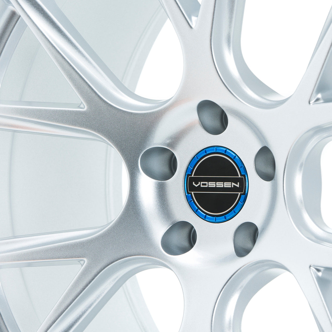 Classic Billet Sport Cap Set for CV/VF/HF Series Wheels (Fountain Blue) - Vossen