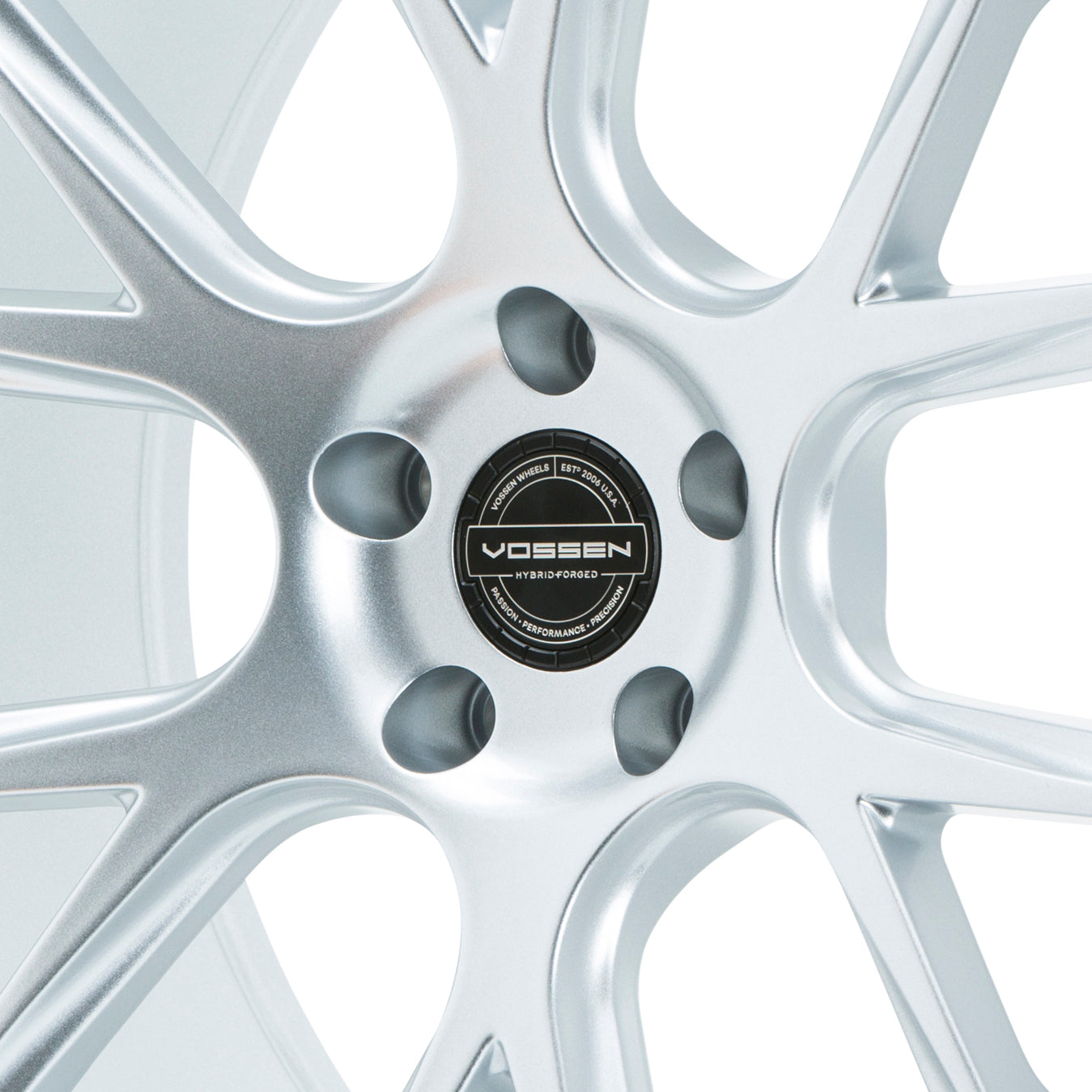 Hybrid Forged Billet Sport Cap Set for VF & HF Series Wheels (Canary Yellow) - Vossen