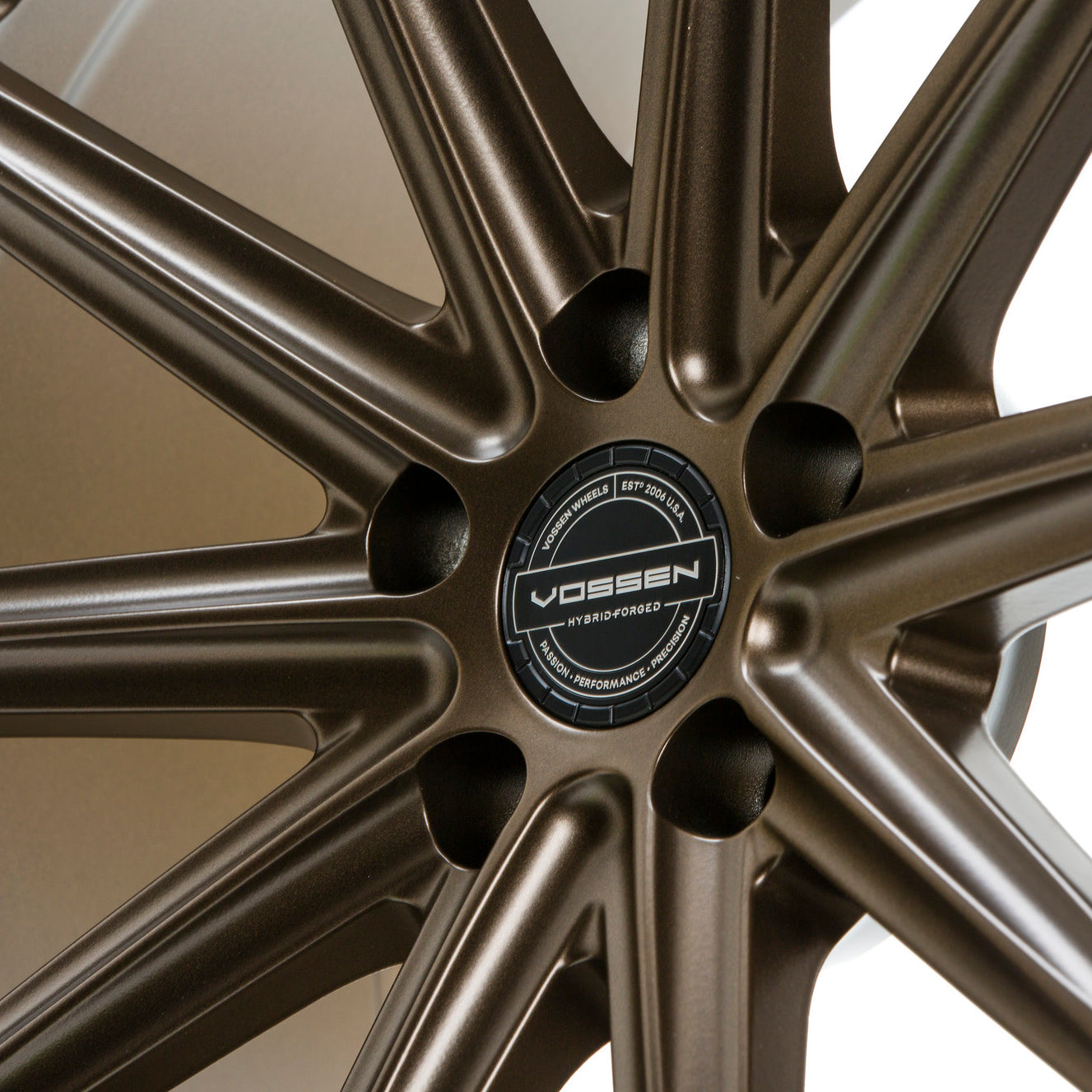 Hybrid Forged Billet Sport Cap Set for VF & HF Series Wheels (Canary Yellow) - Vossen