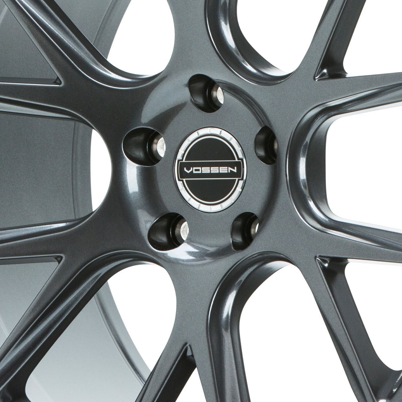 Classic Billet Sport Cap Set for CV/VF/HF Series Wheels (Gloss Clear) - Vossen