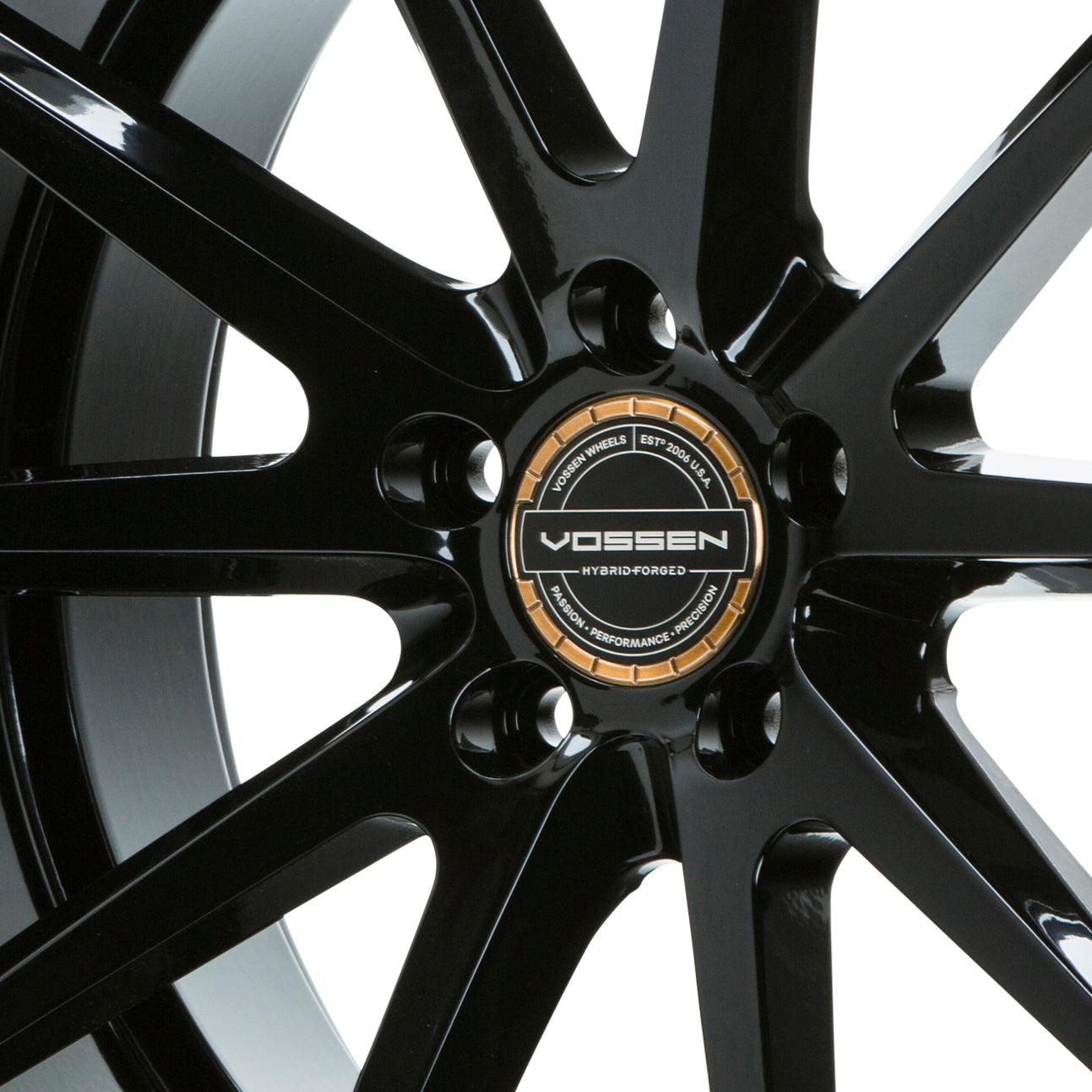 Hybrid Forged Billet Sport Cap Set for VF & HF Series Wheels (Brickell Bronze) - Vossen