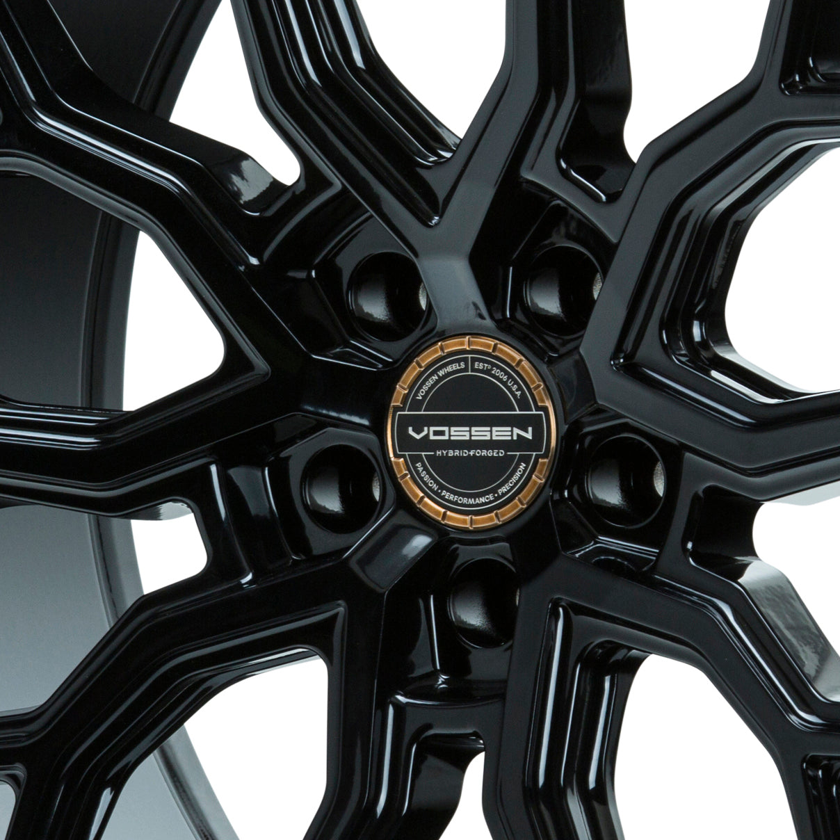Hybrid Forged Billet Sport Cap Set for VF & HF Series Wheels (Brickell Bronze) - Vossen