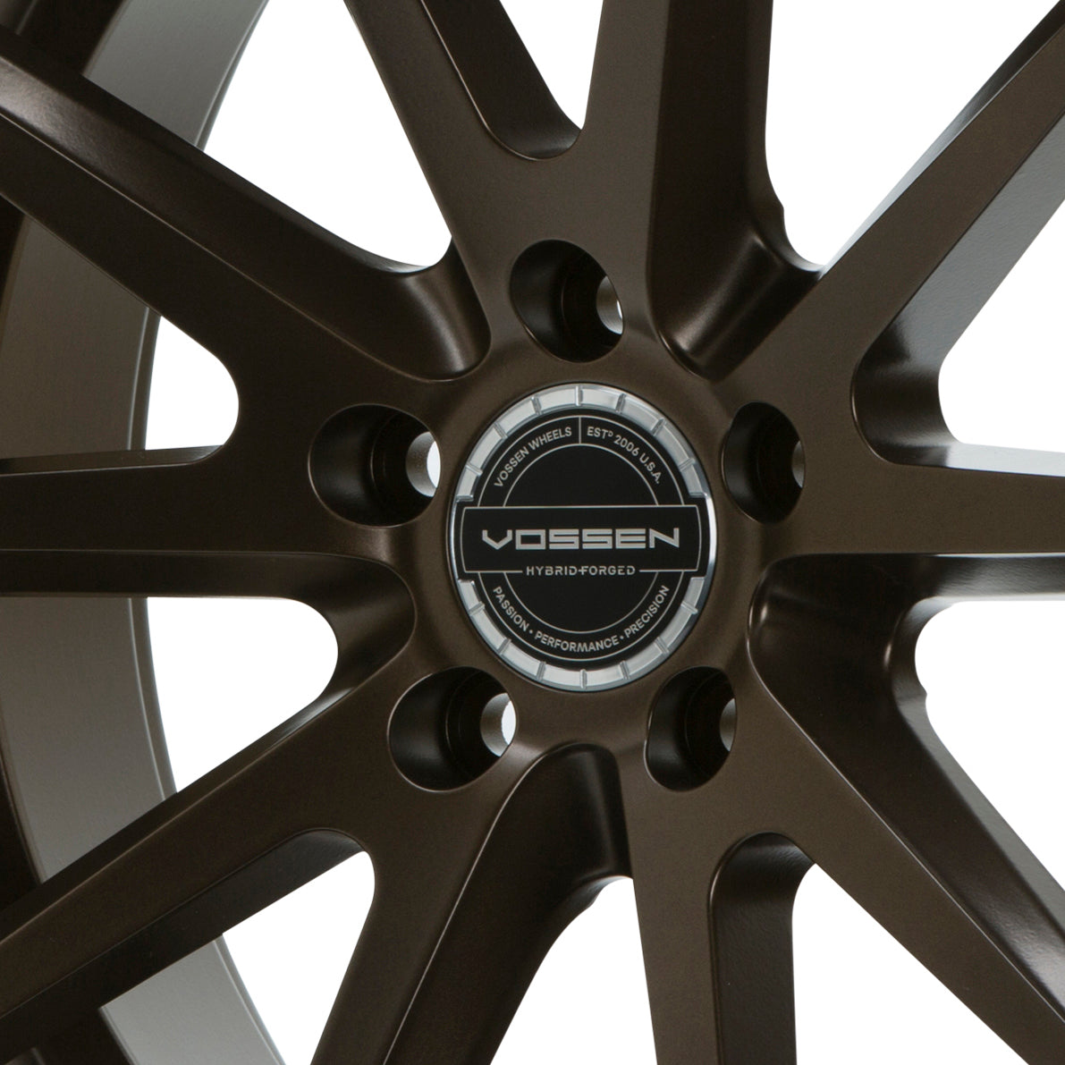 Hybrid Forged Billet Sport Cap Set for VF & HF Series Wheels (Gloss Clear) - Vossen