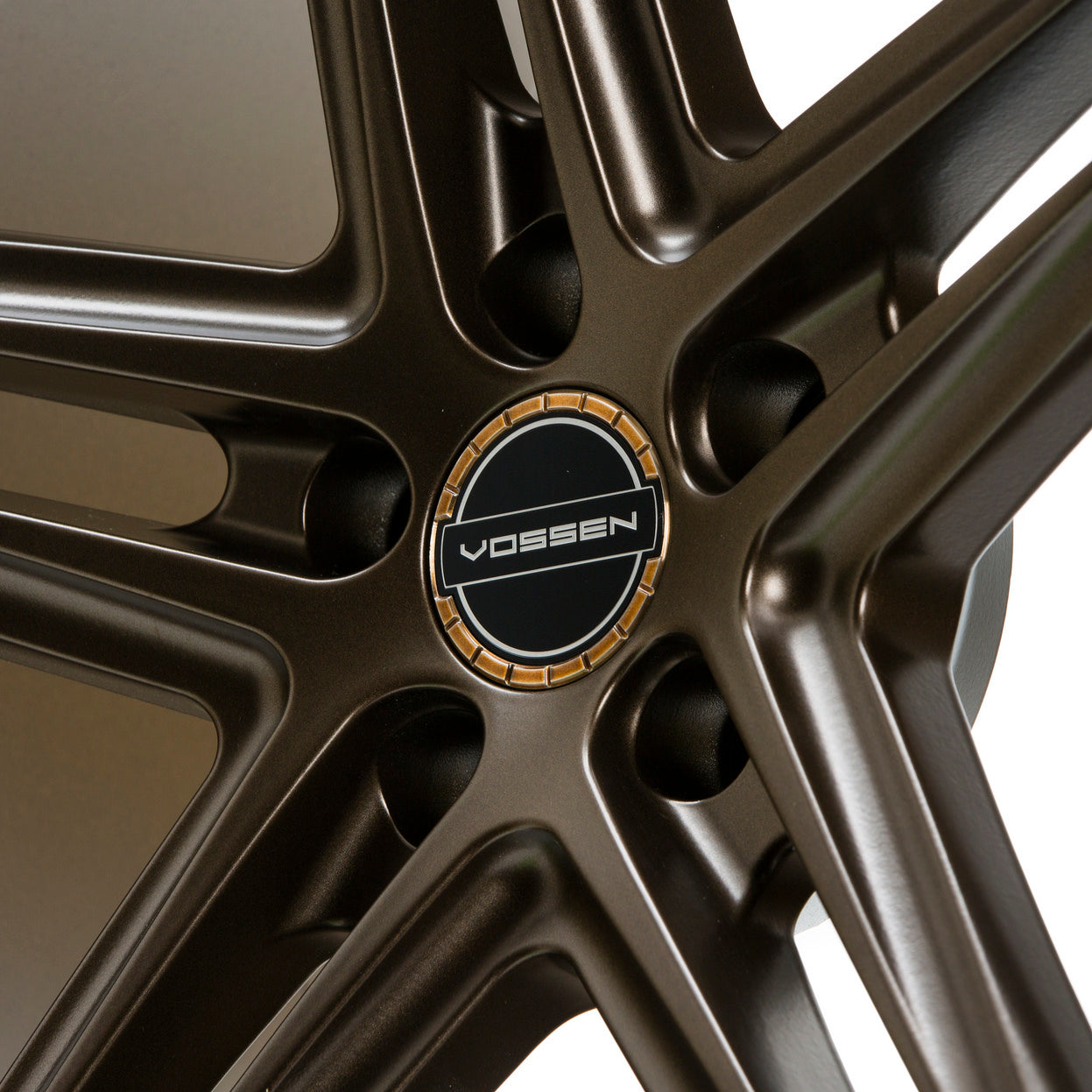 Classic Billet Sport Cap Set for CV/VF/HF Series Wheels (Brickell Bronze) - Vossen