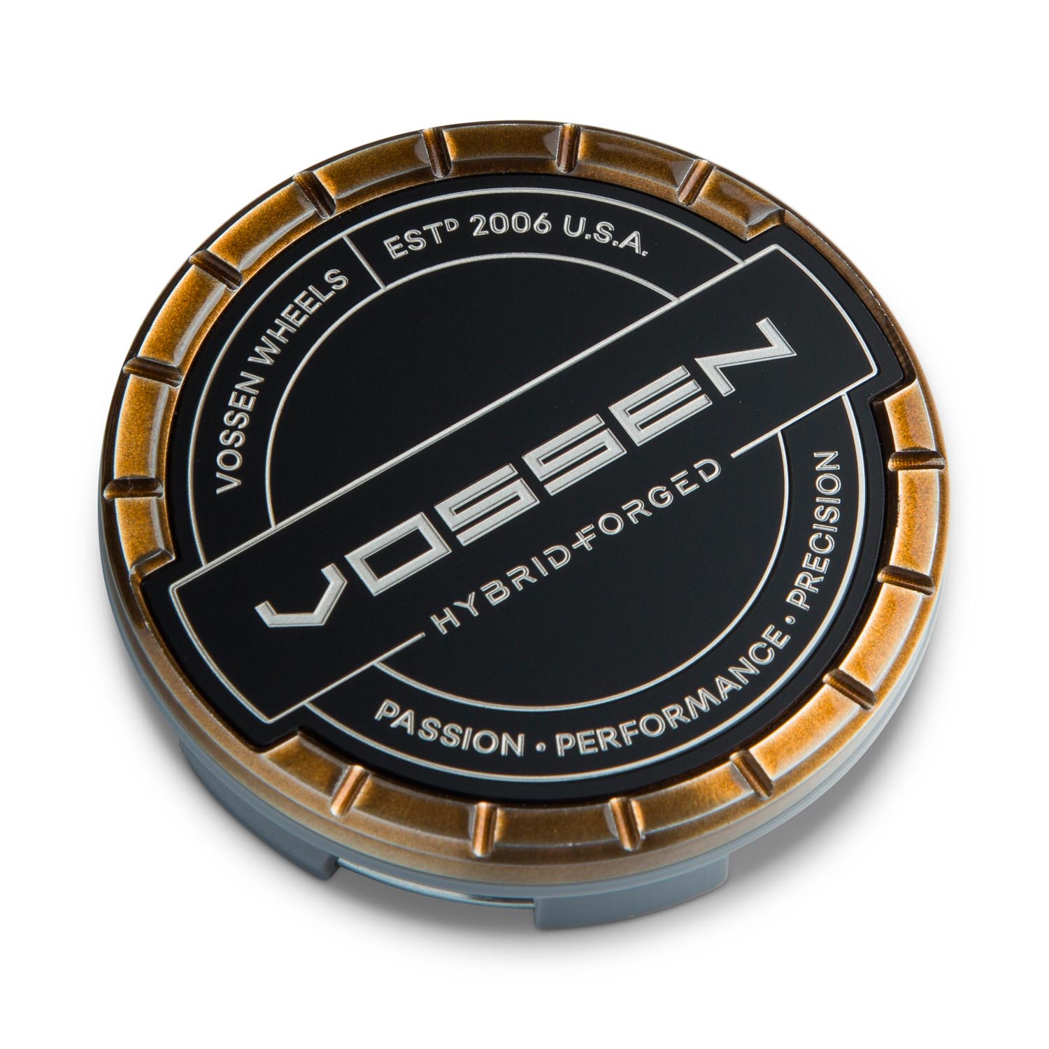 Hybrid Forged Billet Sport Cap Set for VF & HF Series Wheels (Brickell Bronze) - Vossen