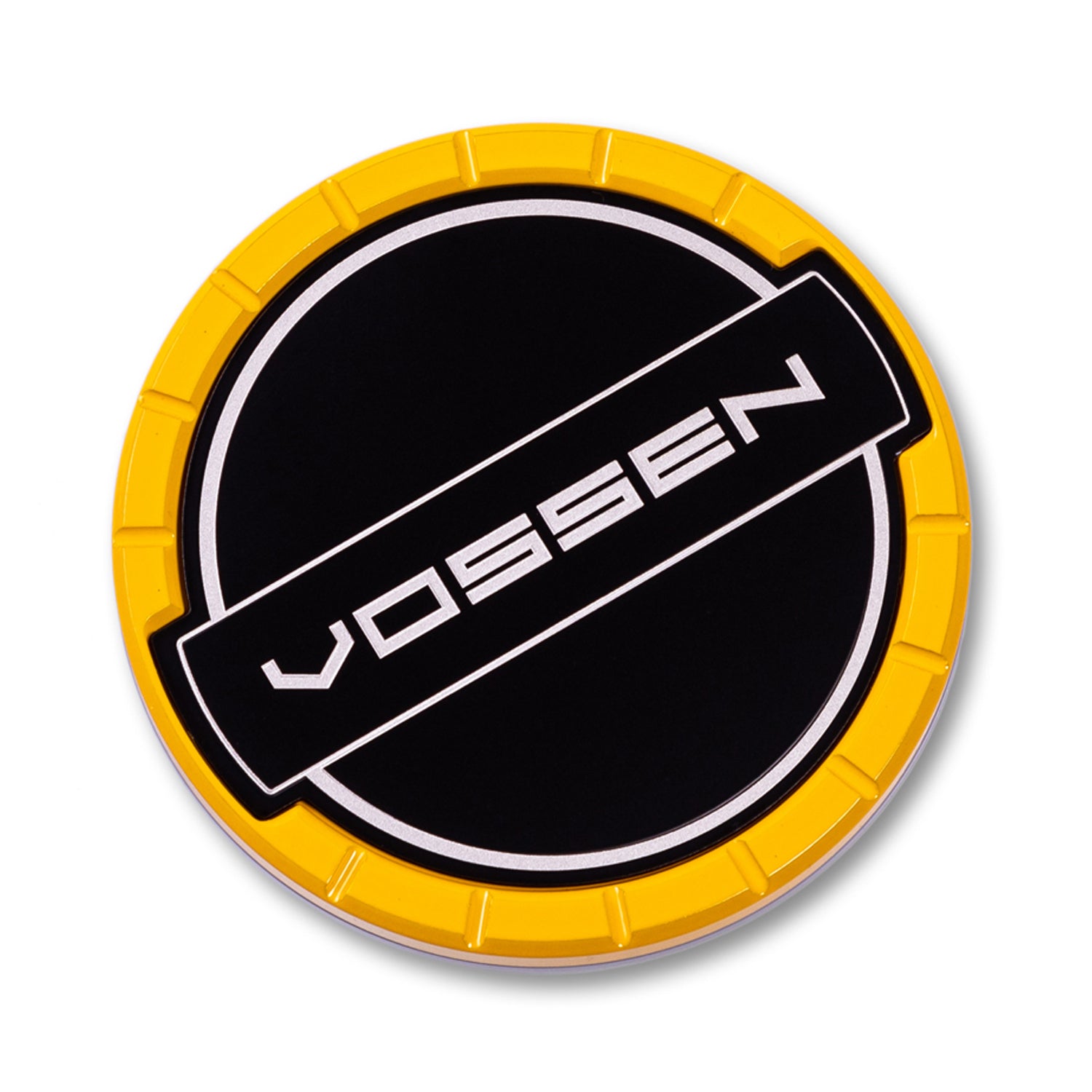 Classic Billet Sport Cap Set for CV/VF/HF Series Wheels (Canary Yellow) - Vossen
