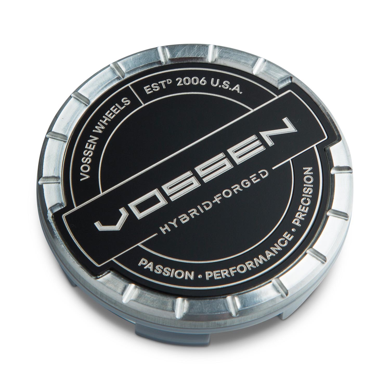 Hybrid Forged Billet Sport Cap Set for VF & HF Series Wheels (Gloss Clear) - Vossen