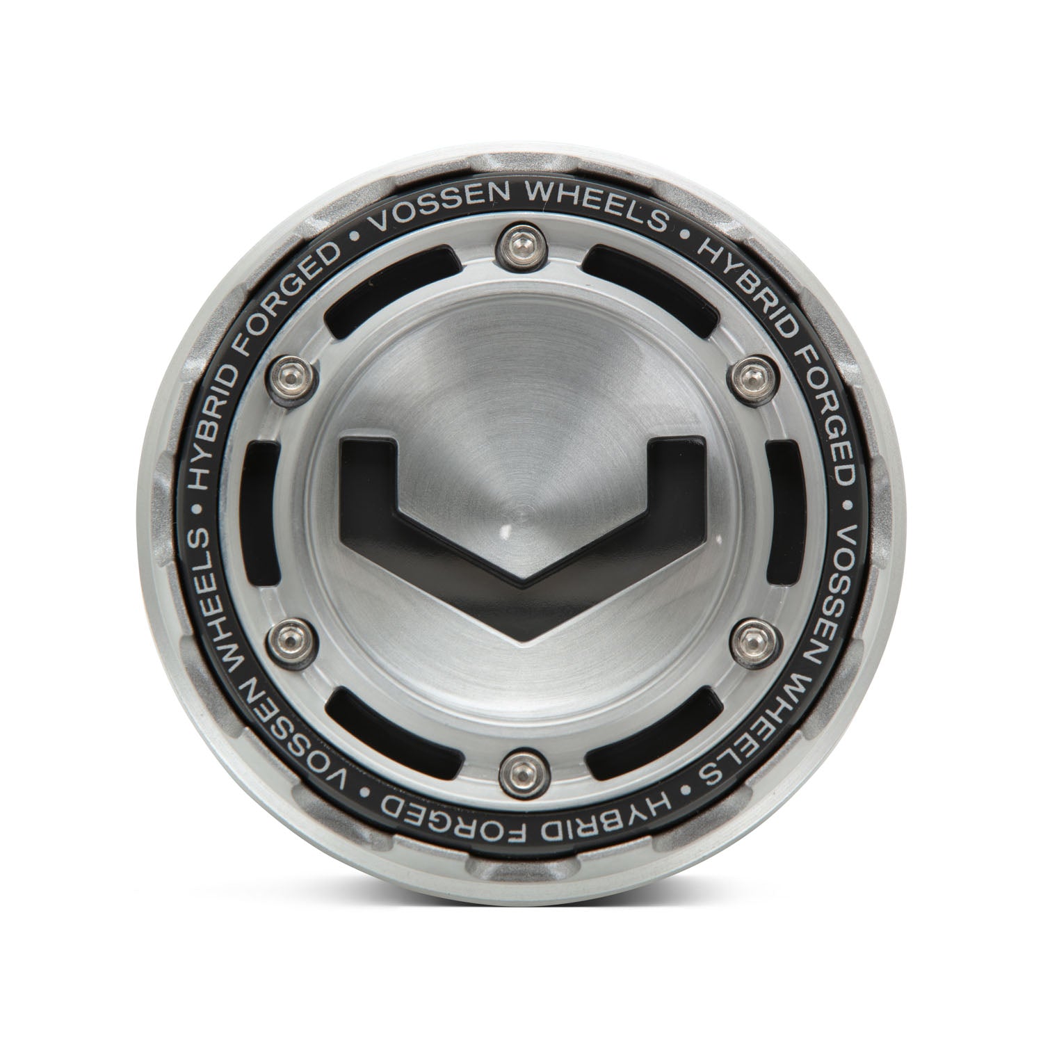 Modular Billet Caps- Brushed Gloss Clear / Satin Black - Vossen