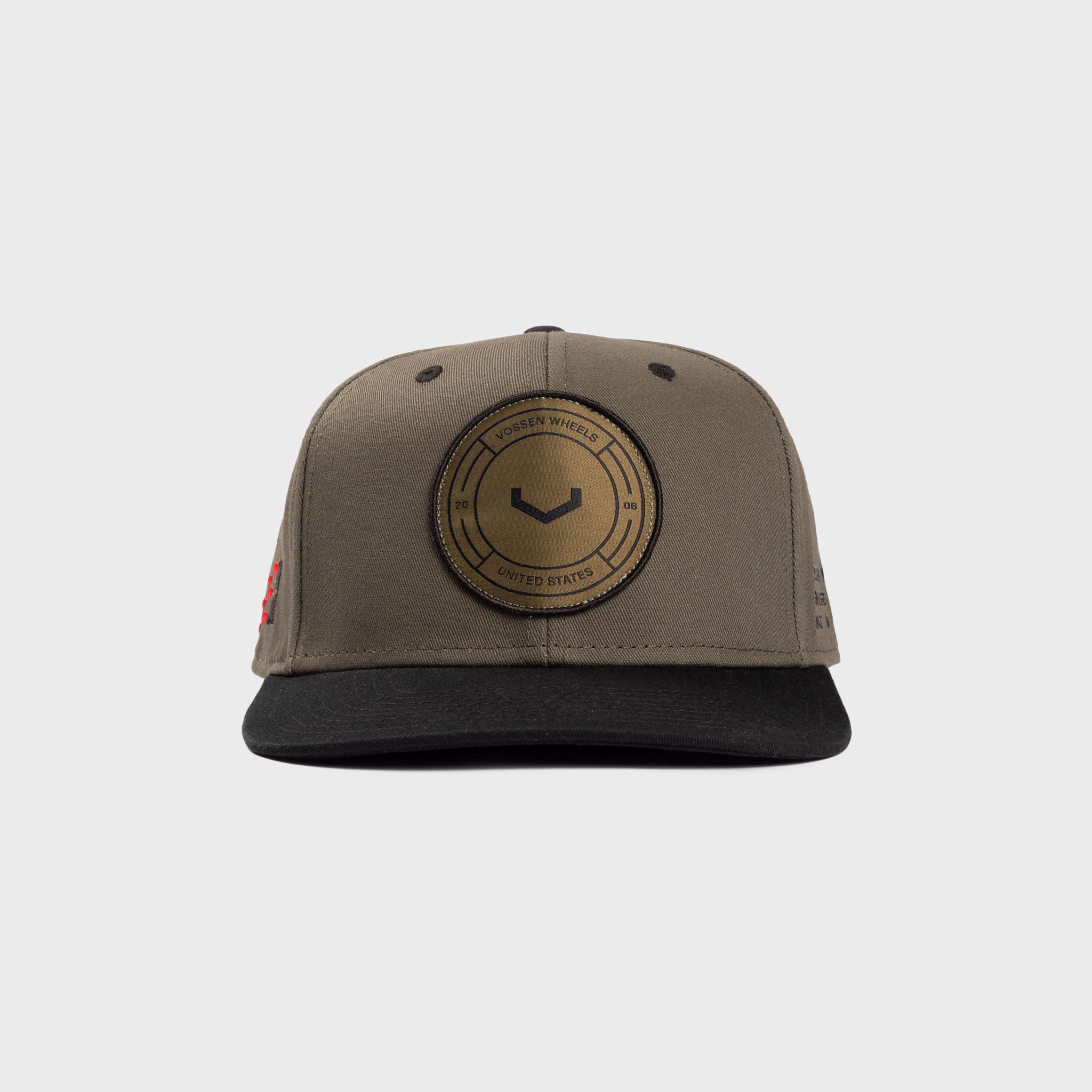 帽子 Sillage olive nylon hat Headwear Unisex JUIZ Cap GREEN OLIVINE