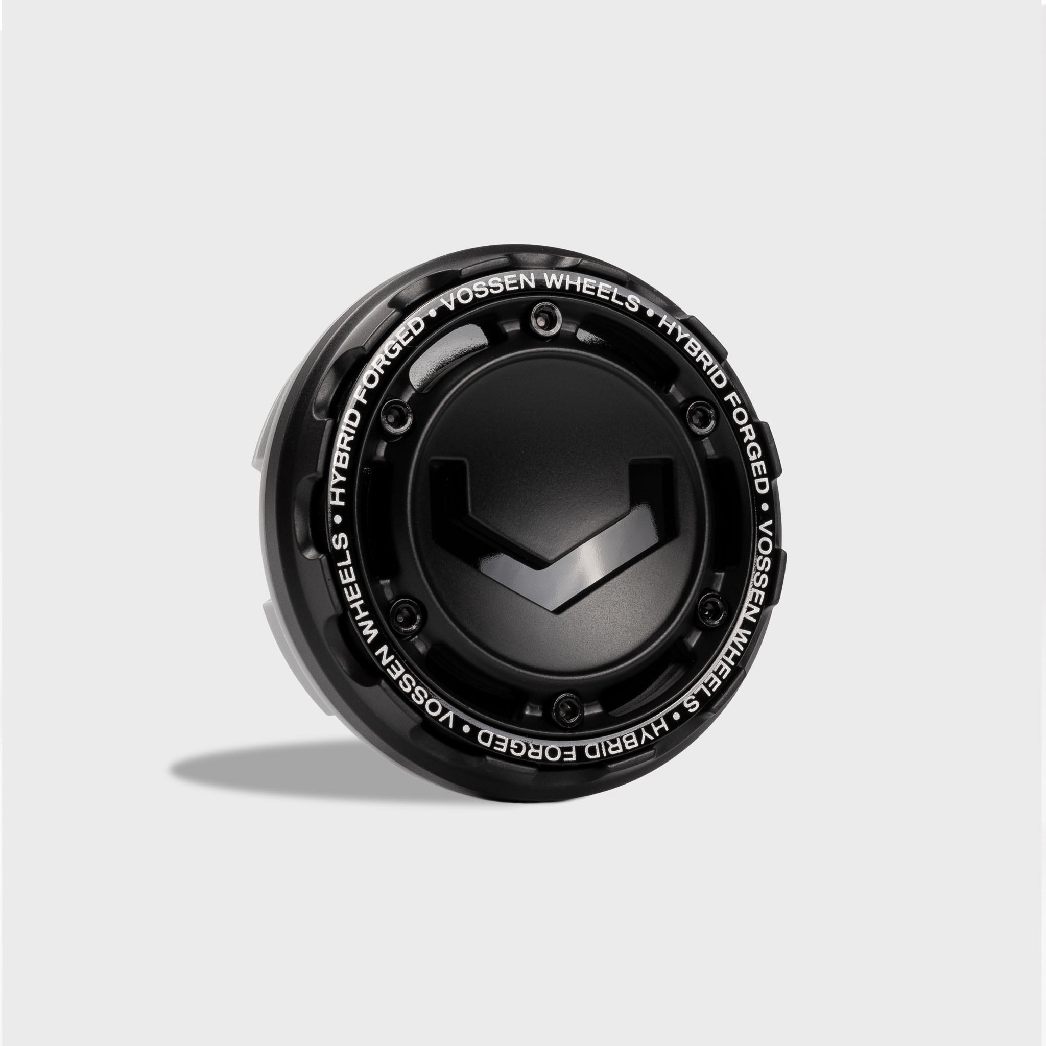 Modular Billet Caps- Satin Black / Black Insert