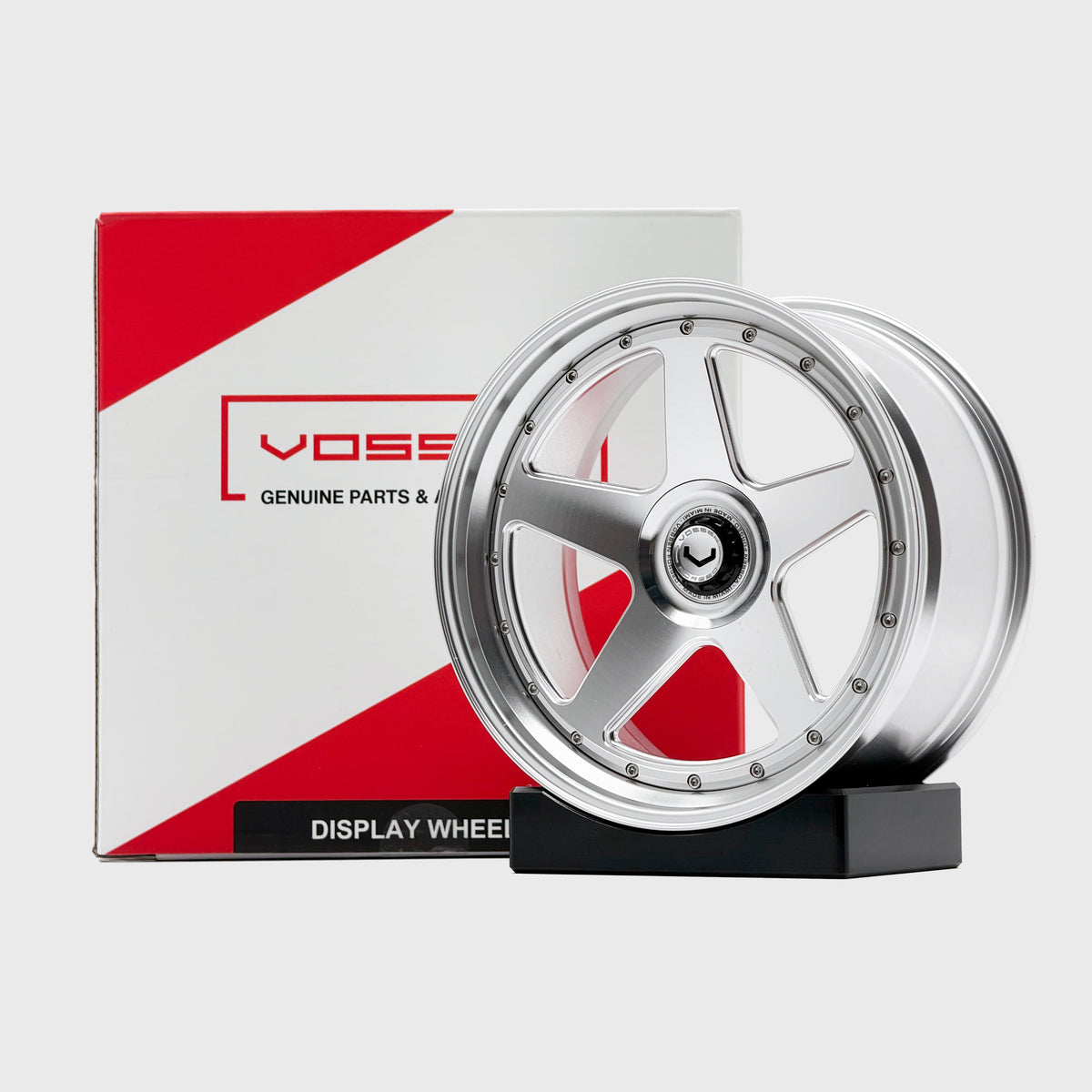 Vossen Forged GEN-01 3-Piece Mini Display Wheel - Brushed