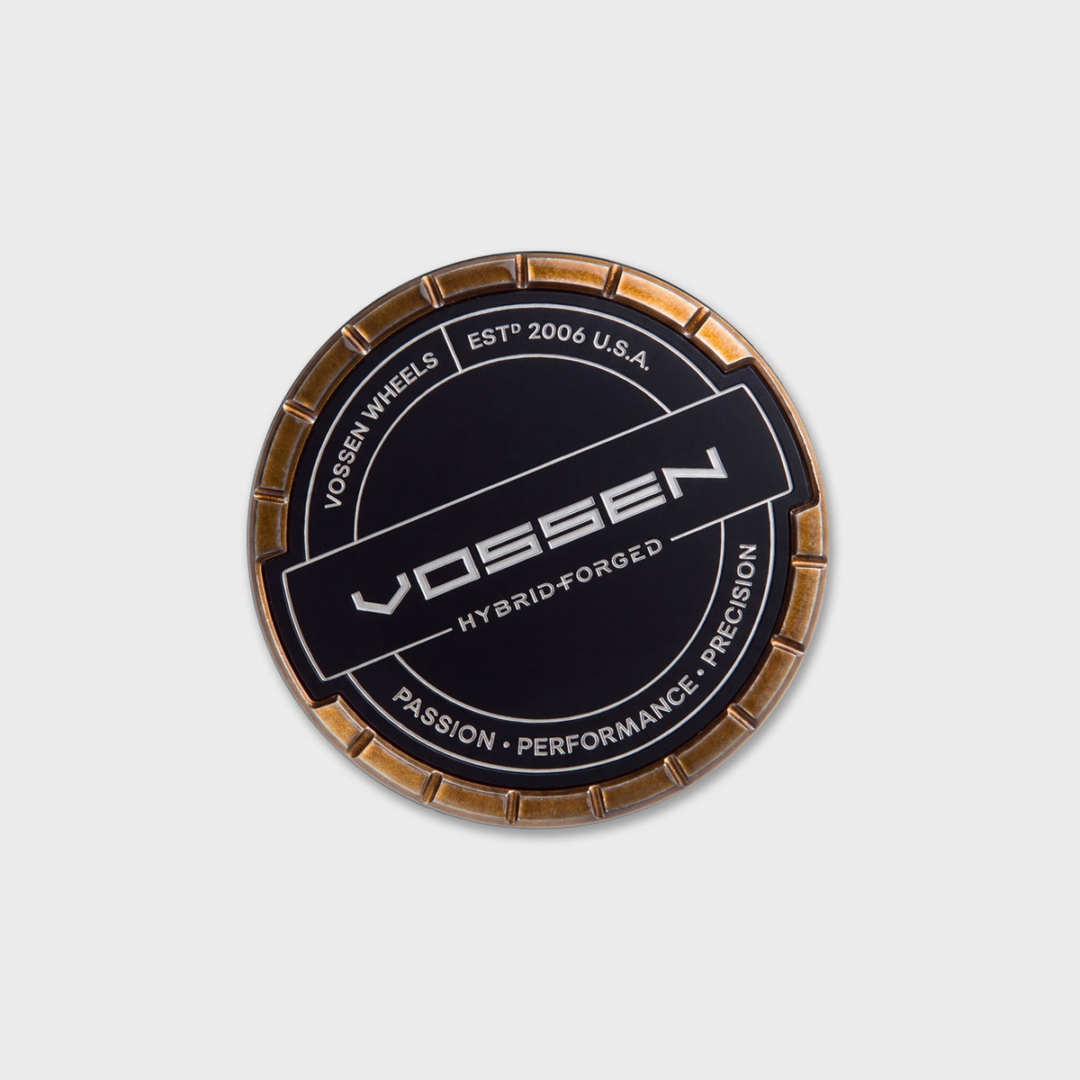 Hybrid Forged Billet Sport Cap for VF & HF Series Wheels (Brickell Bronze)