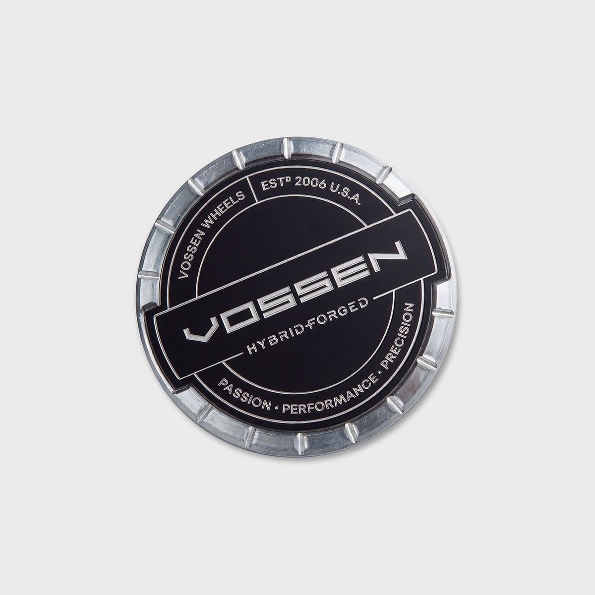 Hybrid Forged Billet Sport Cap for VF & HF Series Wheels (Gloss Clear)