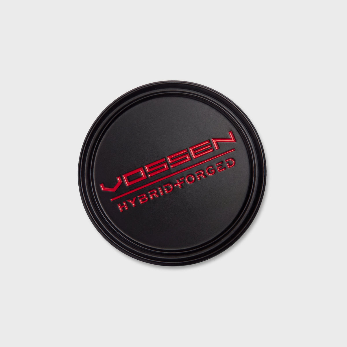 Hybrid Forged Optional Center Cap (Satin Black/Red)