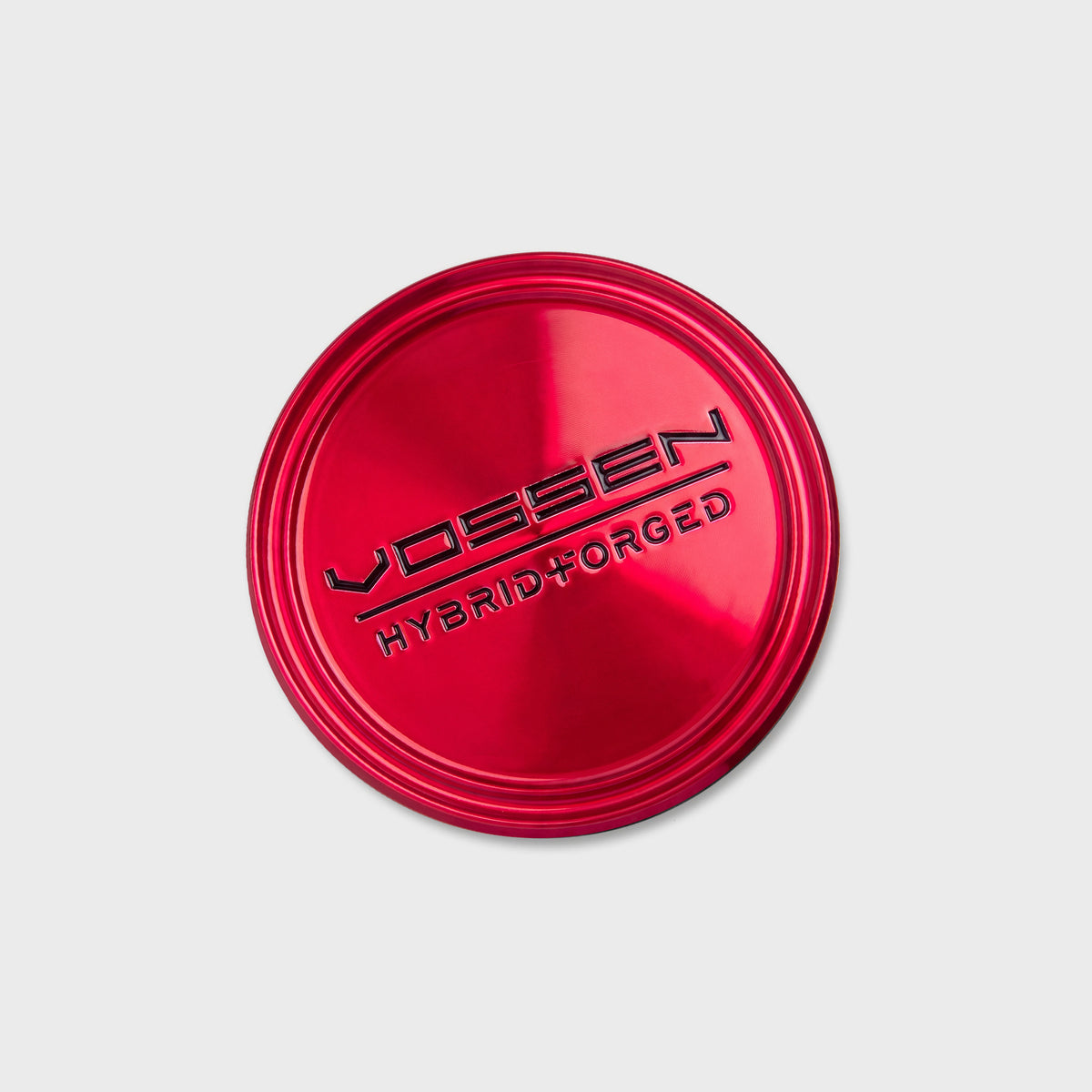 Hybrid Forged Optional Center Cap (Transparent Red/Black)