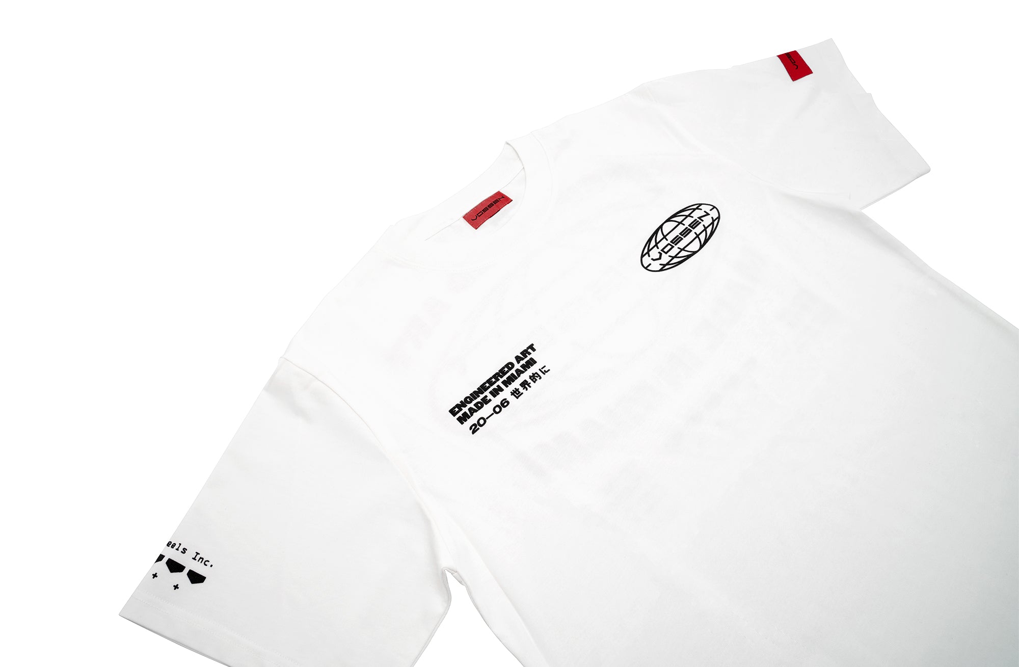 Vossen Globe Shirt-White - Vossen