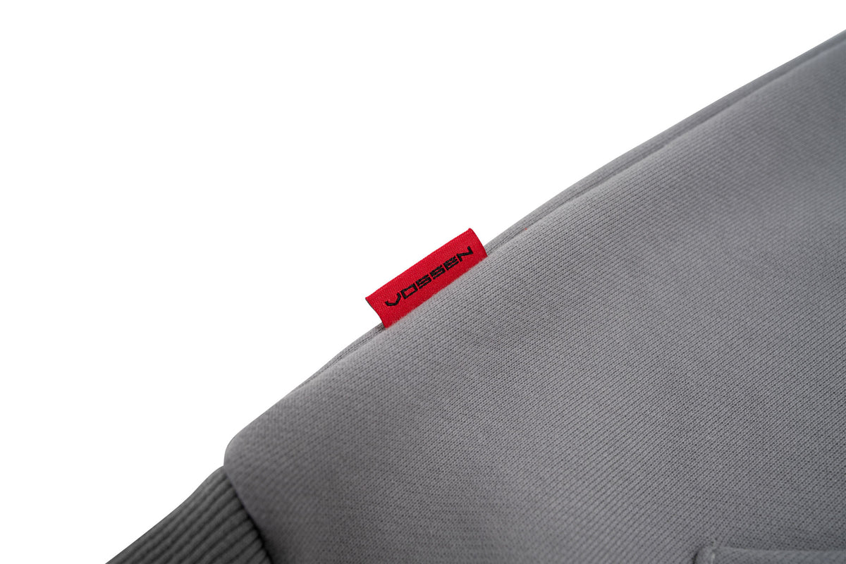 Tech Stripes Hoodie | Grey - Vossen