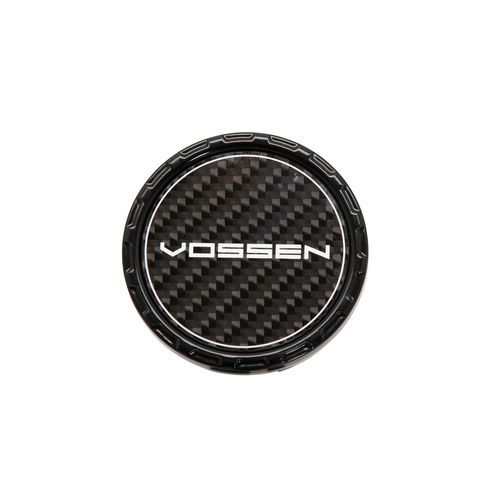 Classic Carbon Billet Sport Cap for VF & HF Series Wheels (Gloss Black) - Twill Weave Carbon