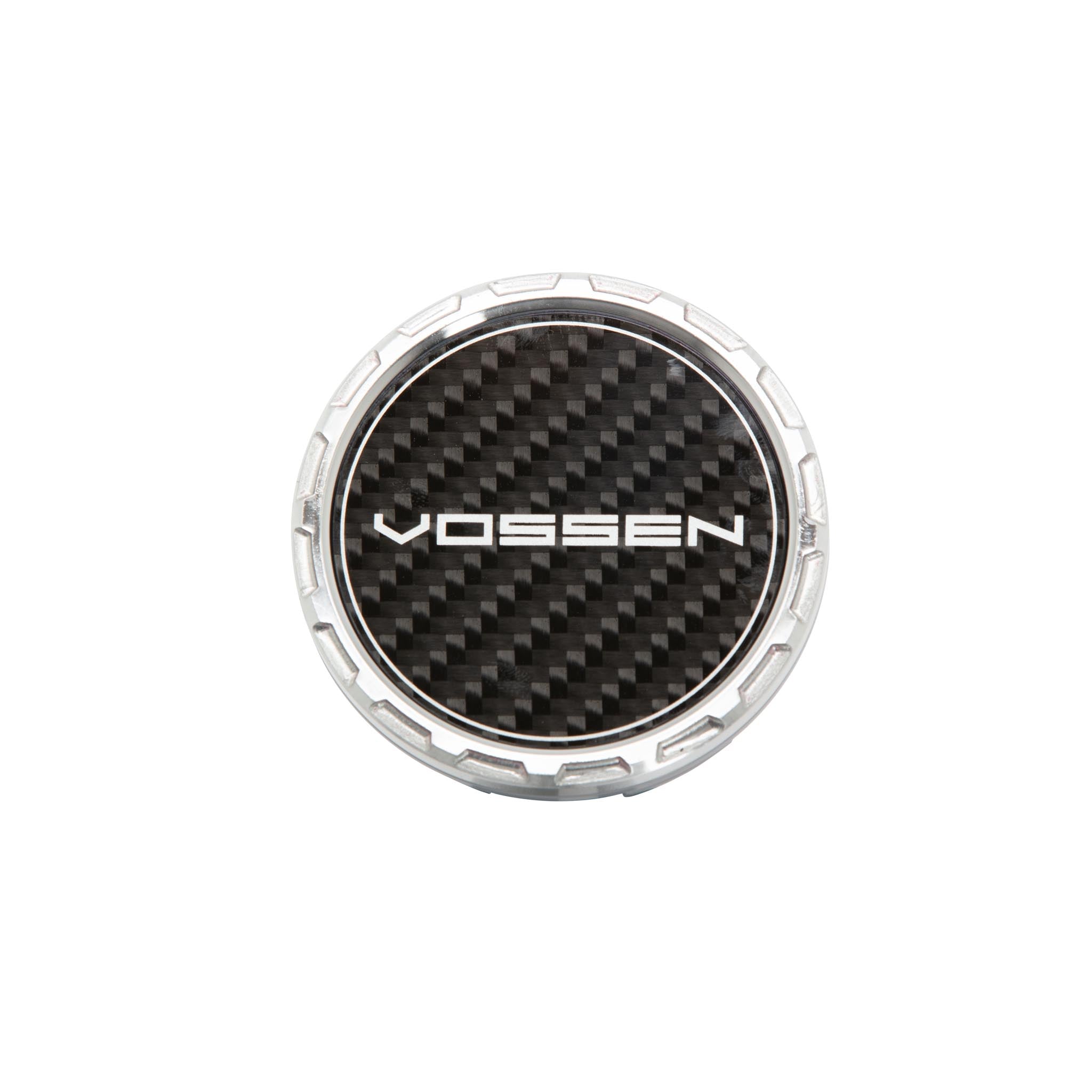 Classic Carbon Billet Sport Cap for VF & HF Series Wheels (Gloss Clear) - Twill Weave Carbon
