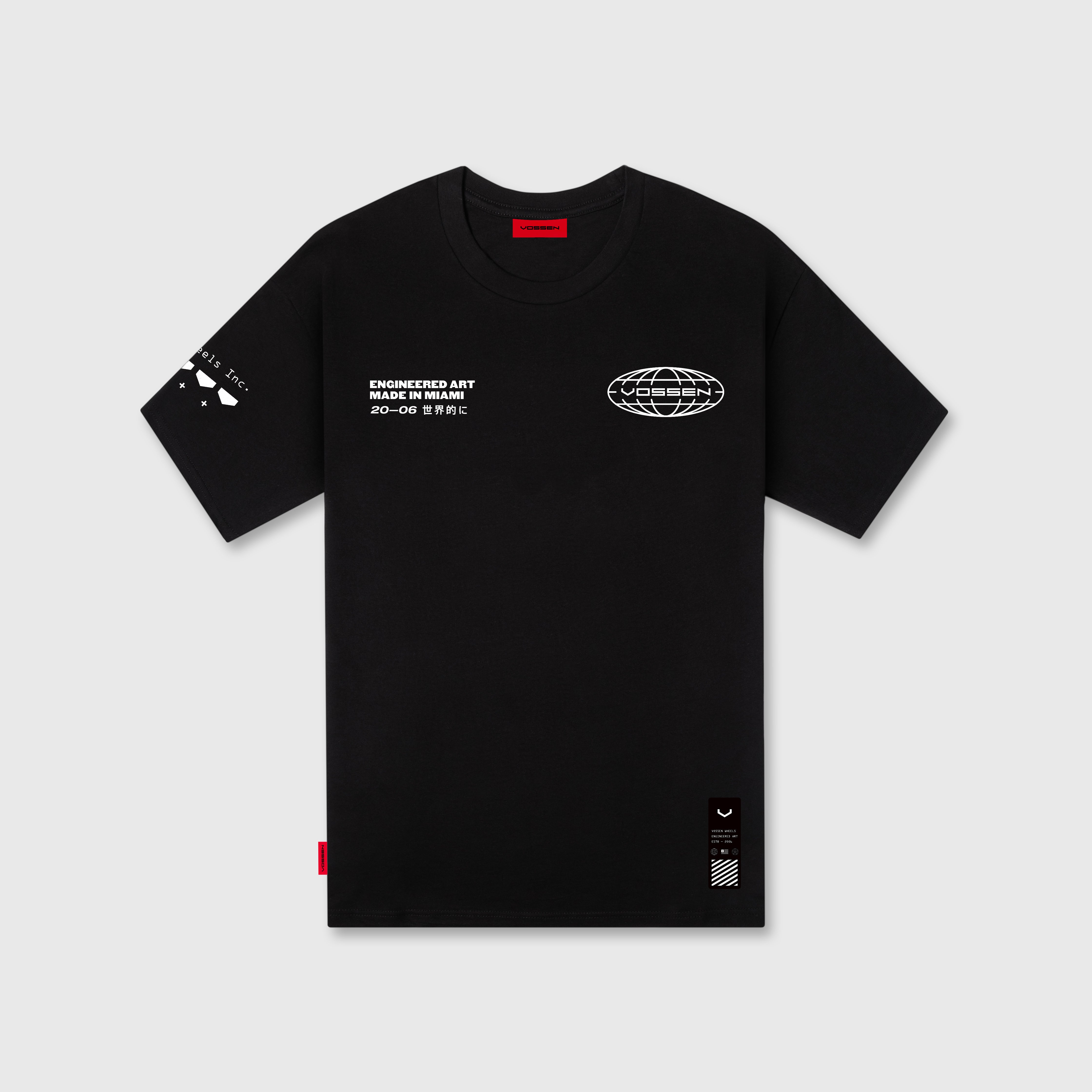 Vossen Globe Shirt- Black