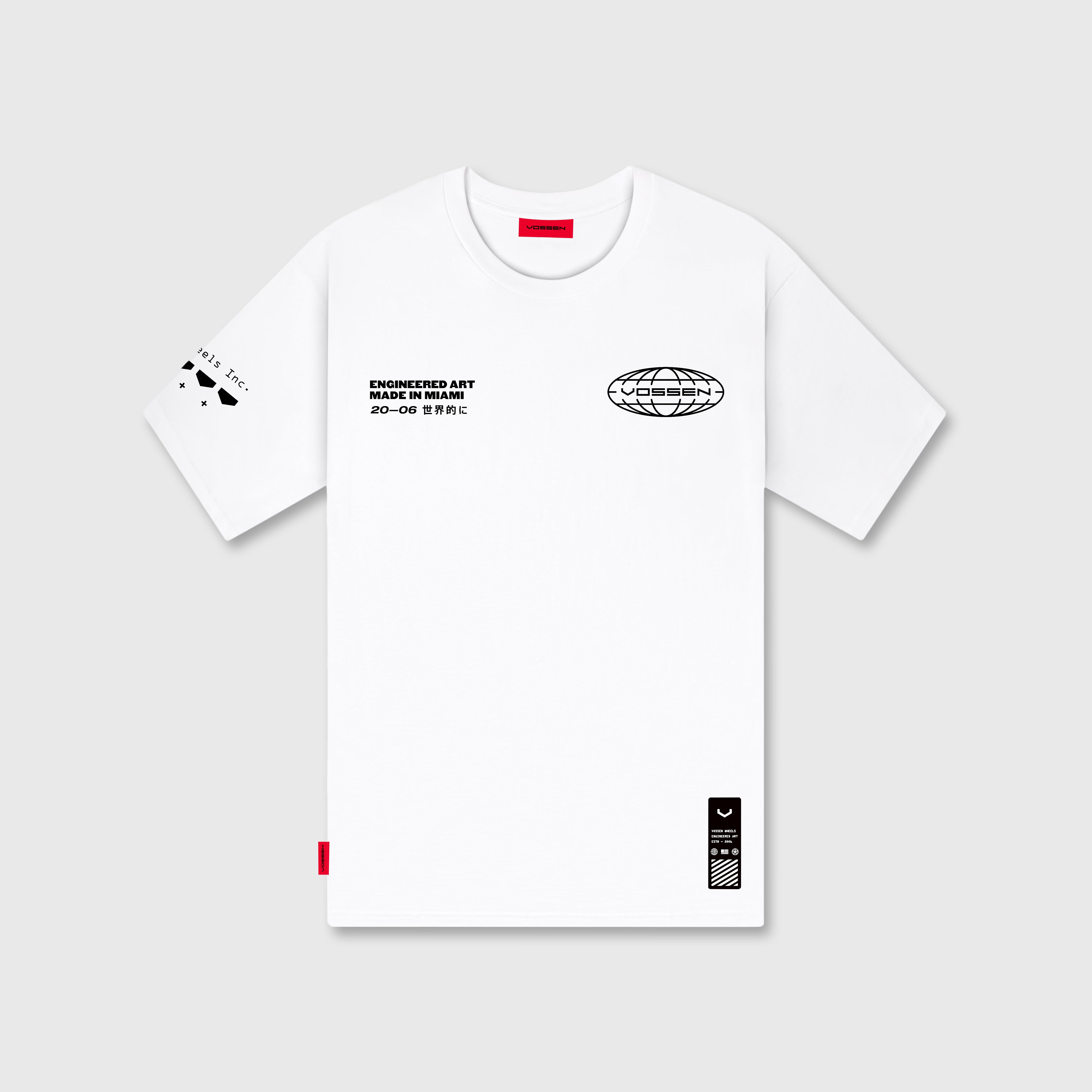Vossen Globe Shirt-White