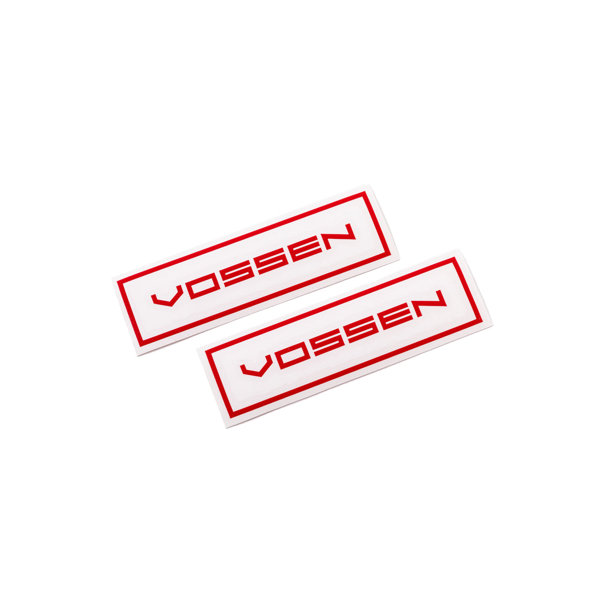Large Classic Vossen Outline Decal 2-Pack - Vossen