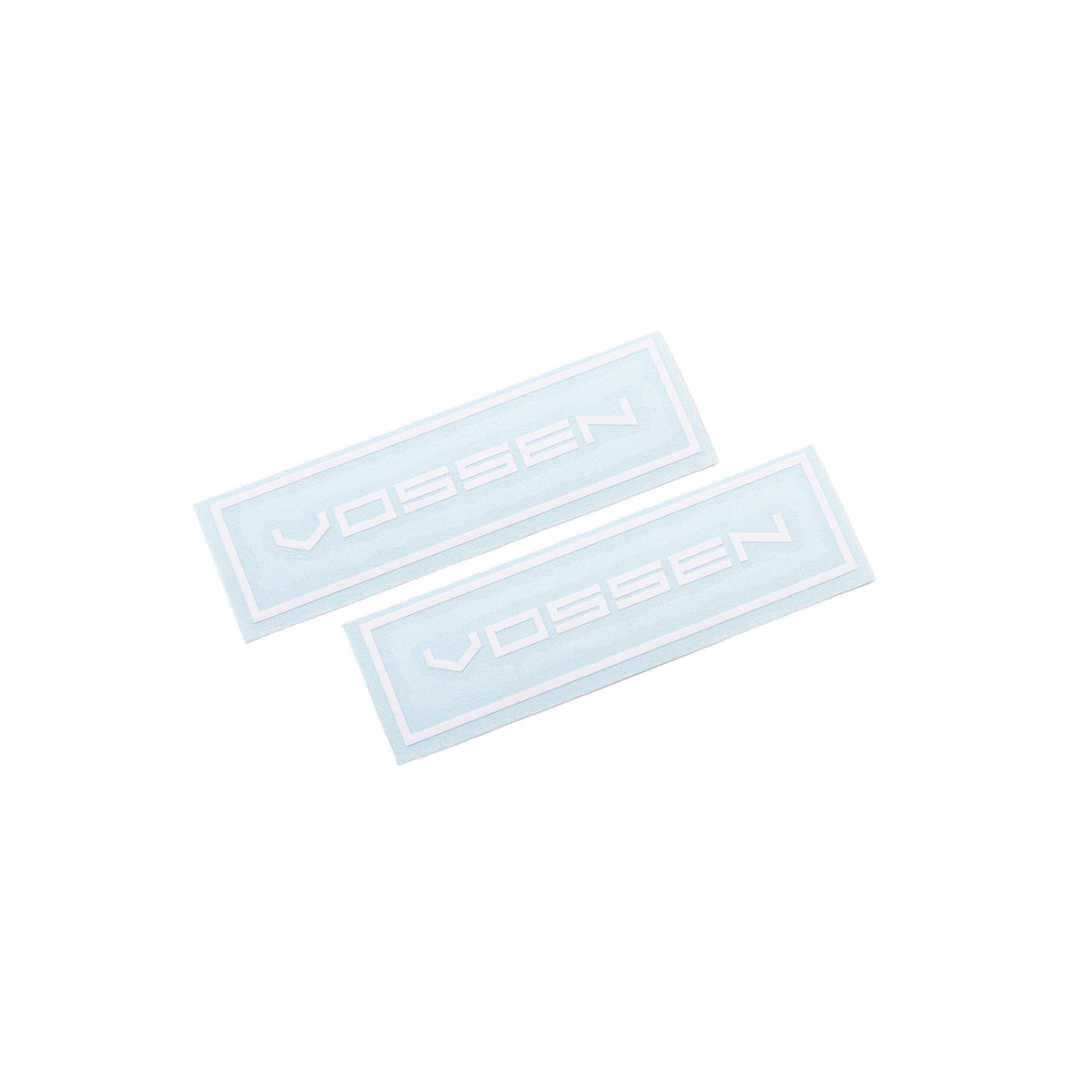 Large Classic Vossen Outline Decal 2-Pack - Vossen