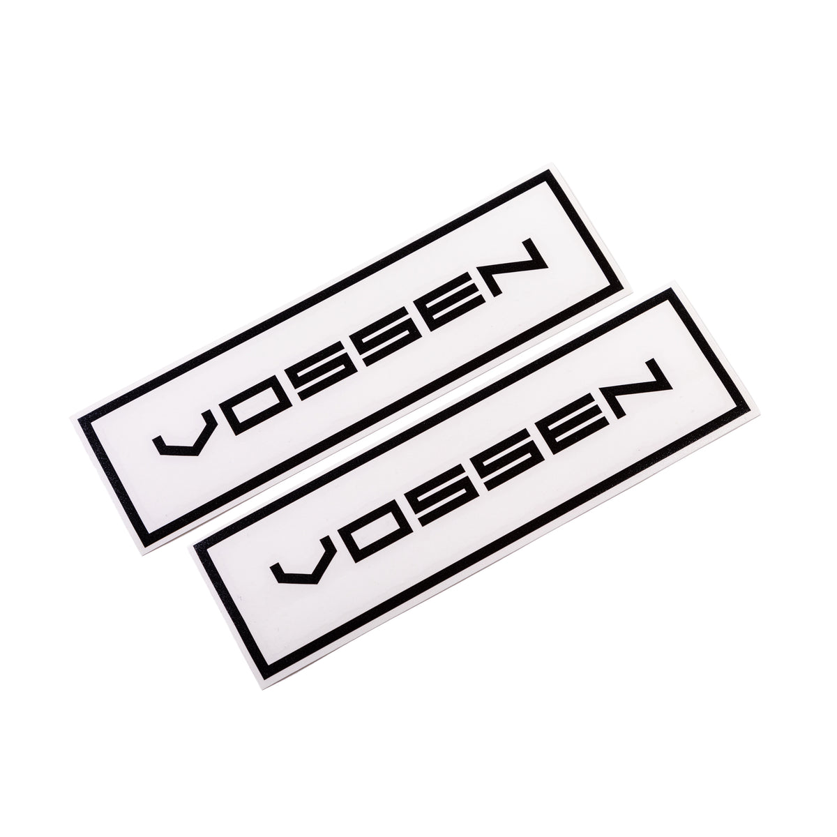 Small Classic Vossen Outline Decal 2-Pack - Vossen