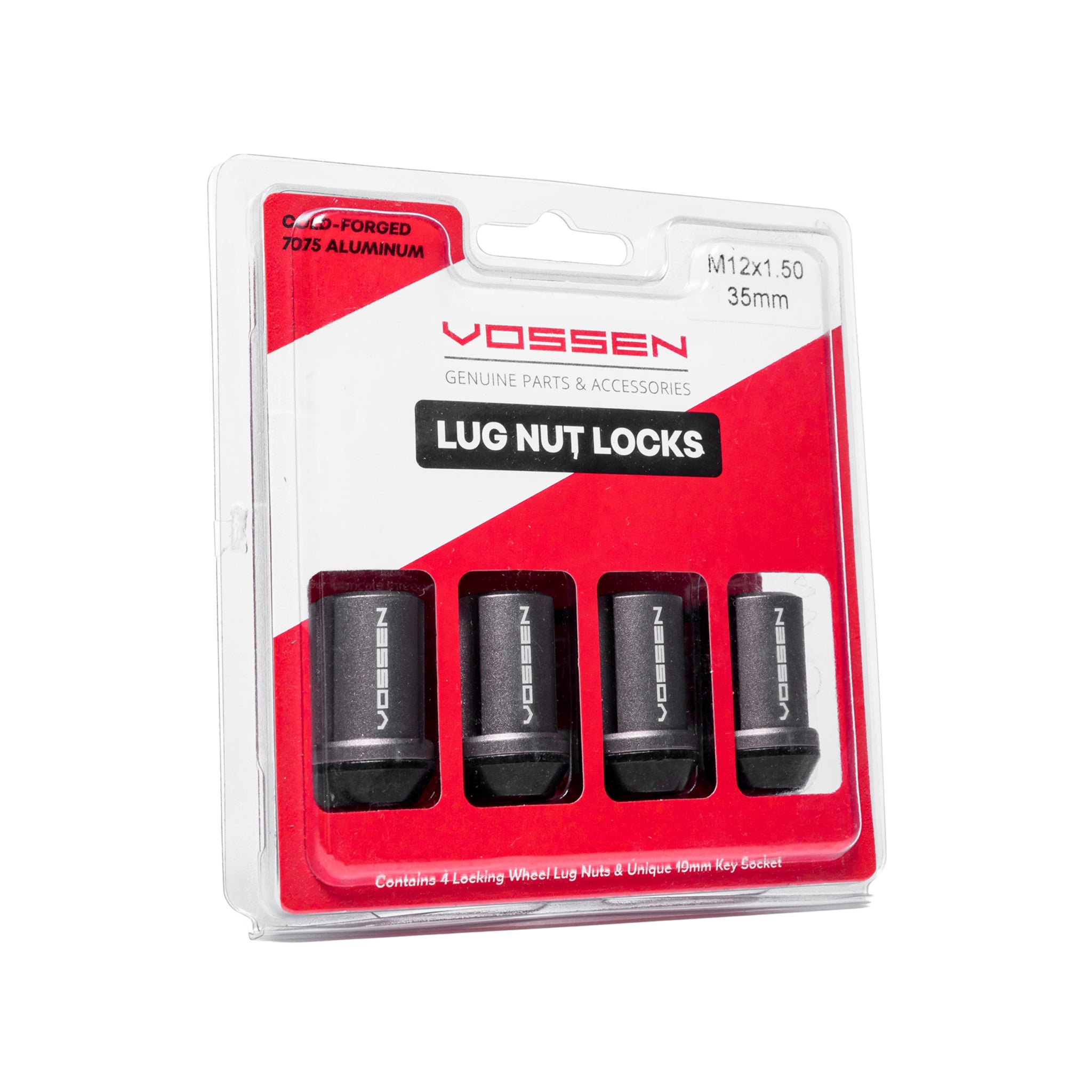 Lug Nut Locks 12 x 1.25 - Vossen