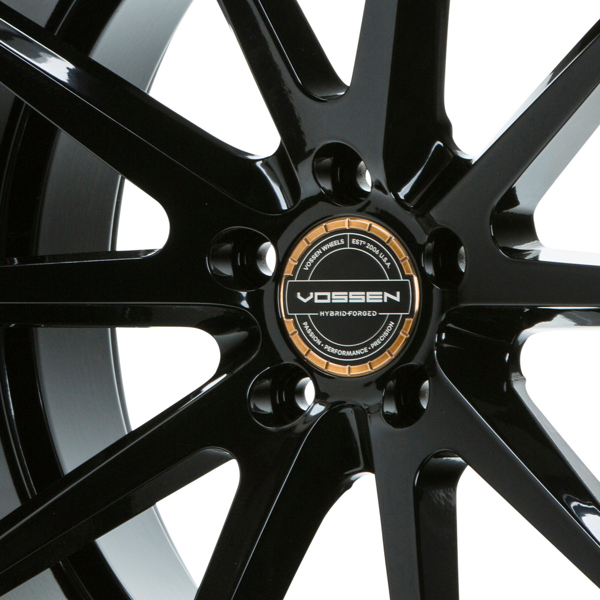 Hybrid Forged Billet Sport Cap Set for VF & HF Series Wheels (Brickell Bronze) - Vossen