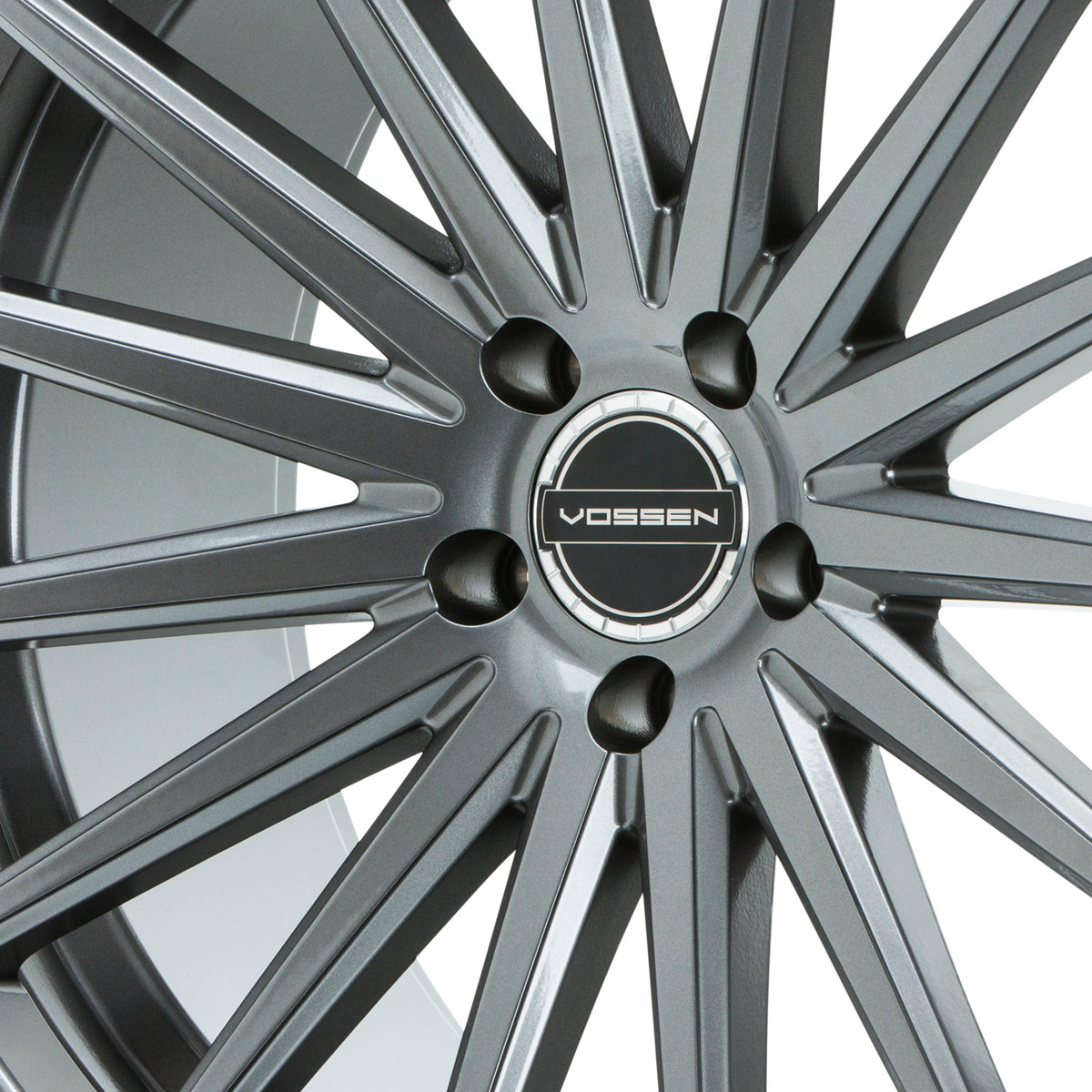Classic Billet Sport Cap Set for CV/VF/HF Series Wheels (Gloss Clear) - Vossen