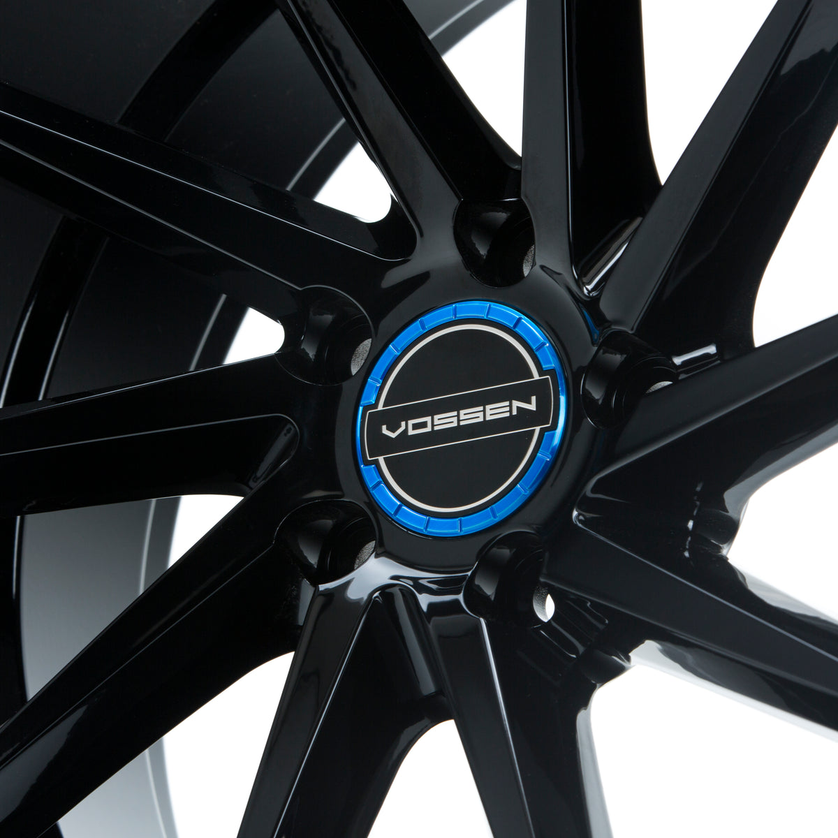 Classic Billet Sport Cap Set for CV/VF/HF Series Wheels (Fountain Blue) - Vossen