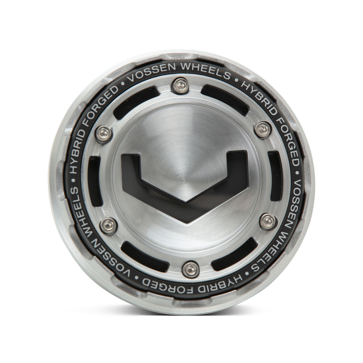 Modular Billet Caps- Brushed Gloss Clear / Satin Black - Vossen