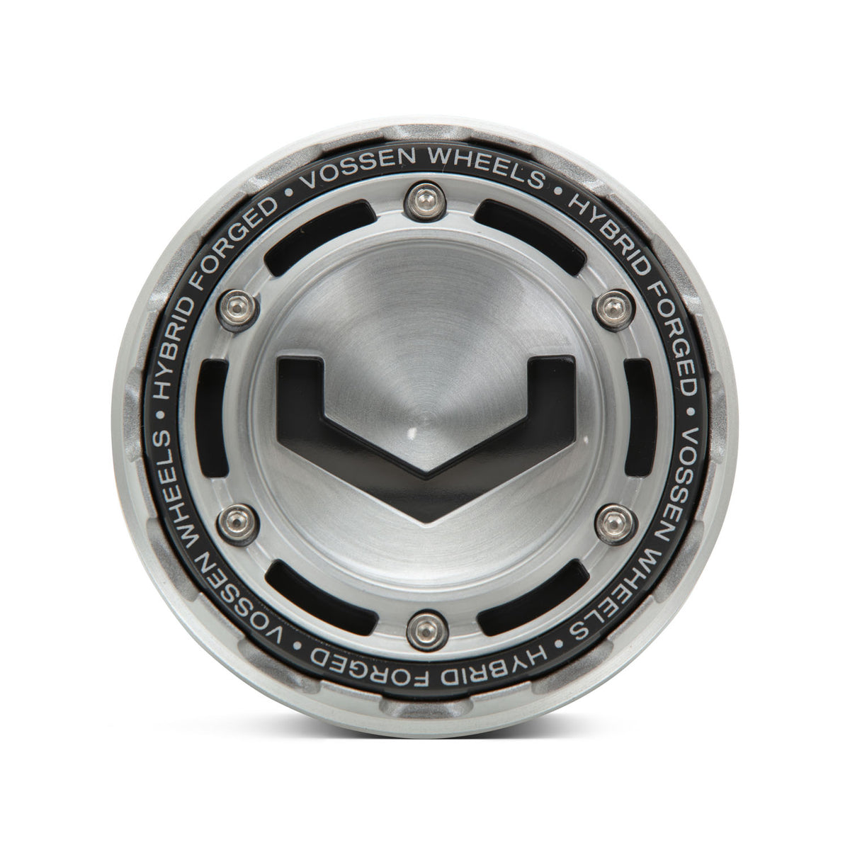 Modular Billet Caps- Brushed Gloss Clear / Satin Black - Vossen