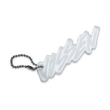Scribble Keychain (Clear Acrylic)